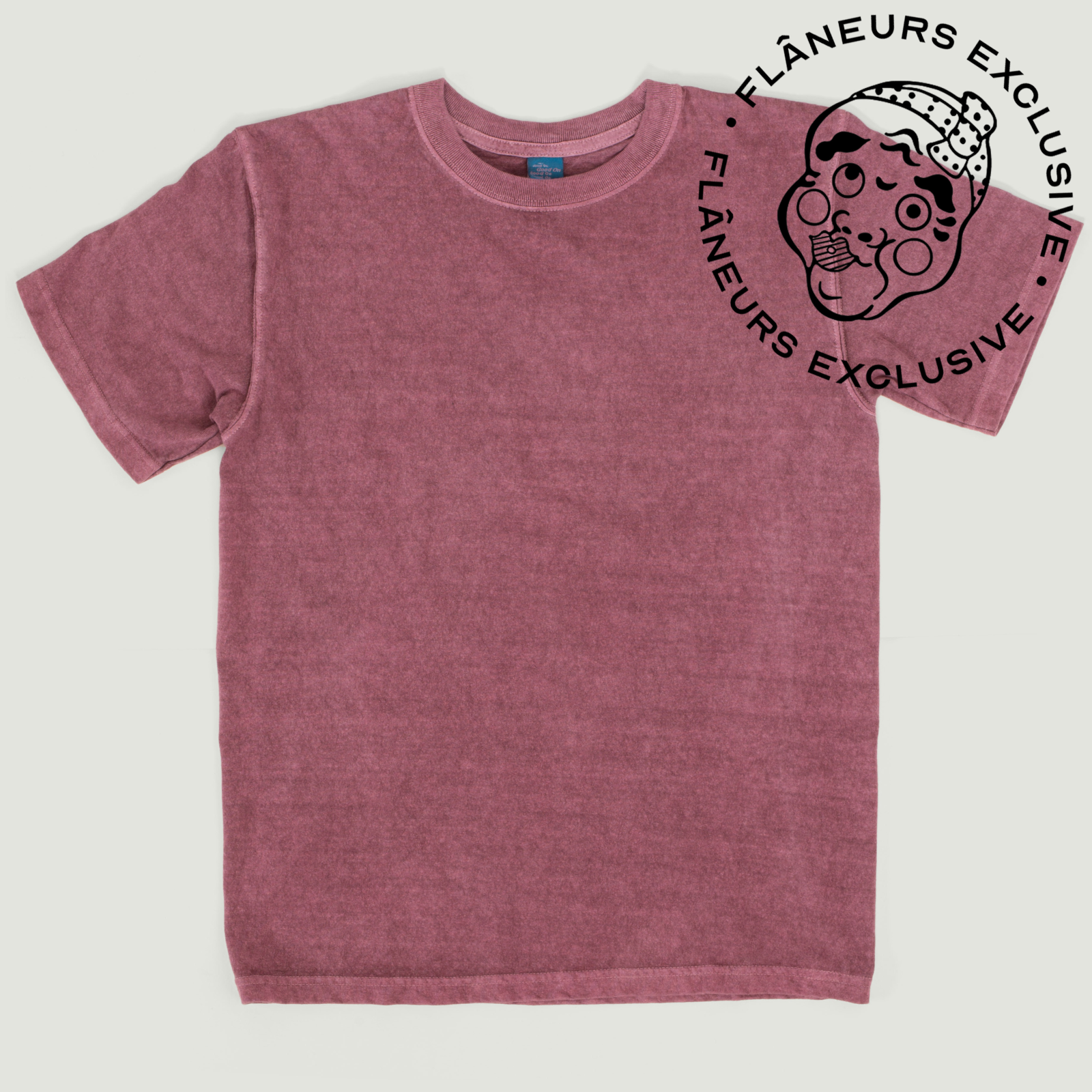Short Sleeve Crew T-shirt P-Azuki