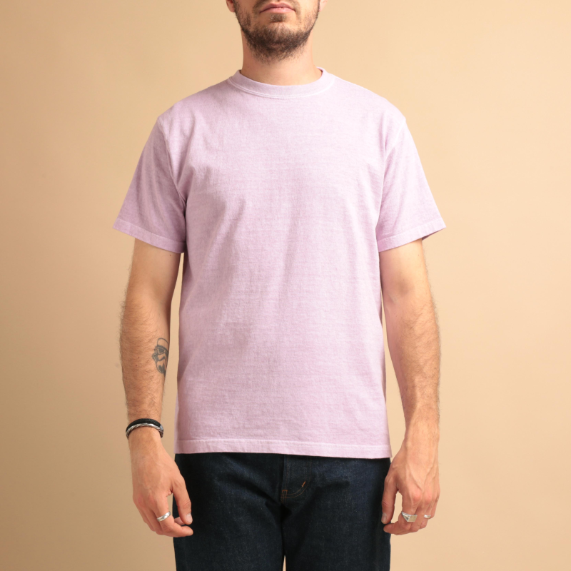 Short Sleeve Crew T-shirt P-LTPurple