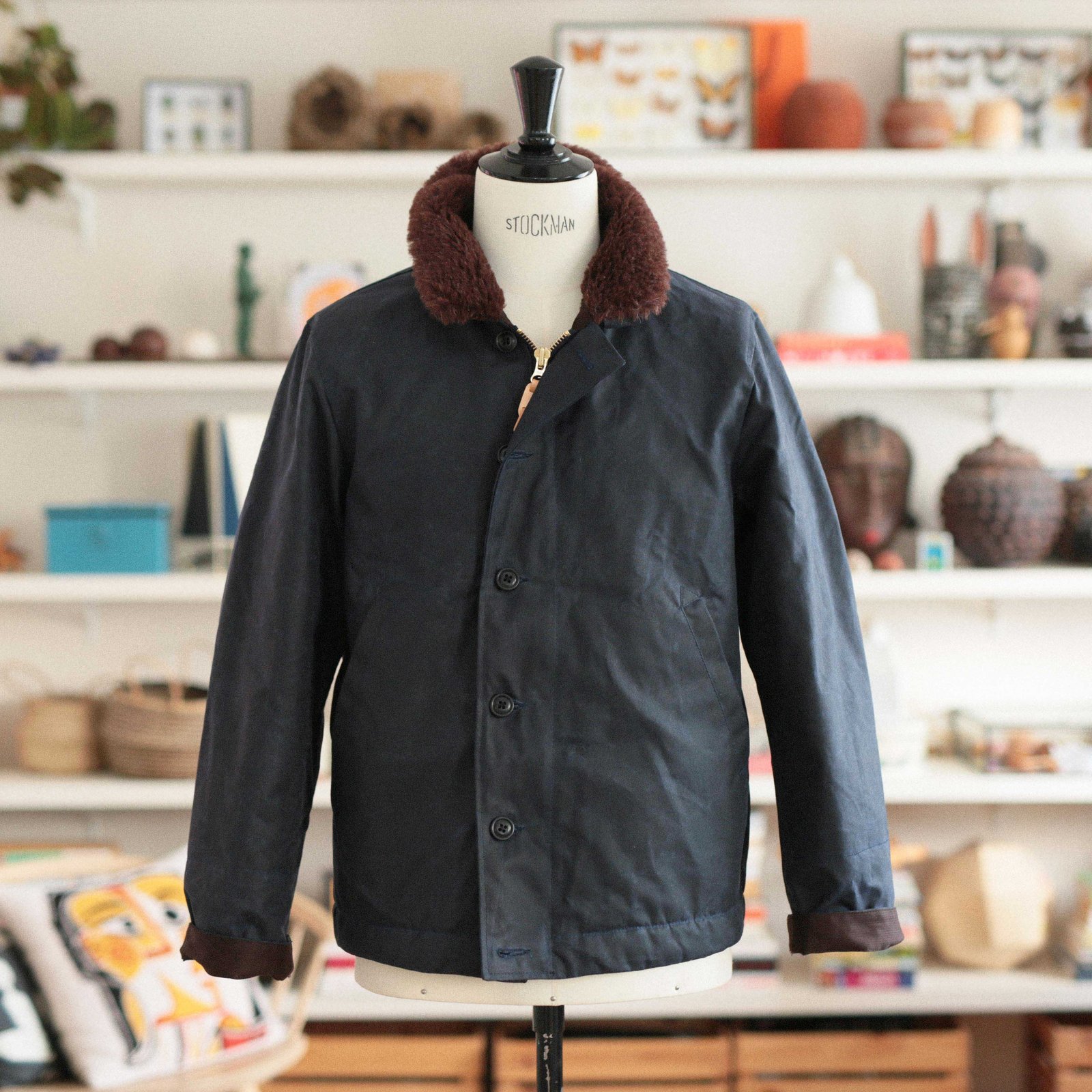 New Deck Jacket Navy
