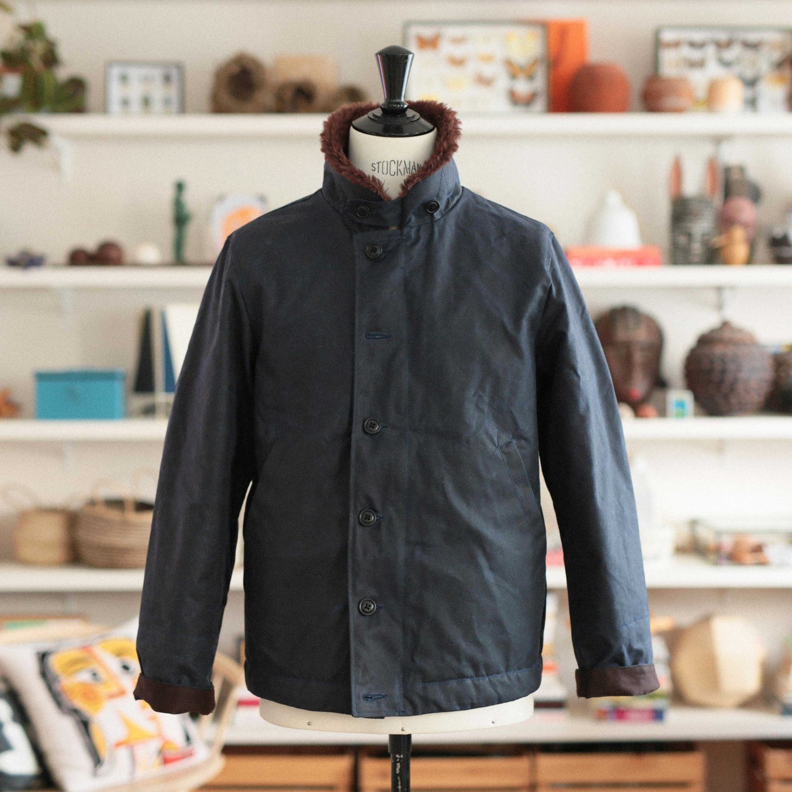 New Deck Jacket Navy