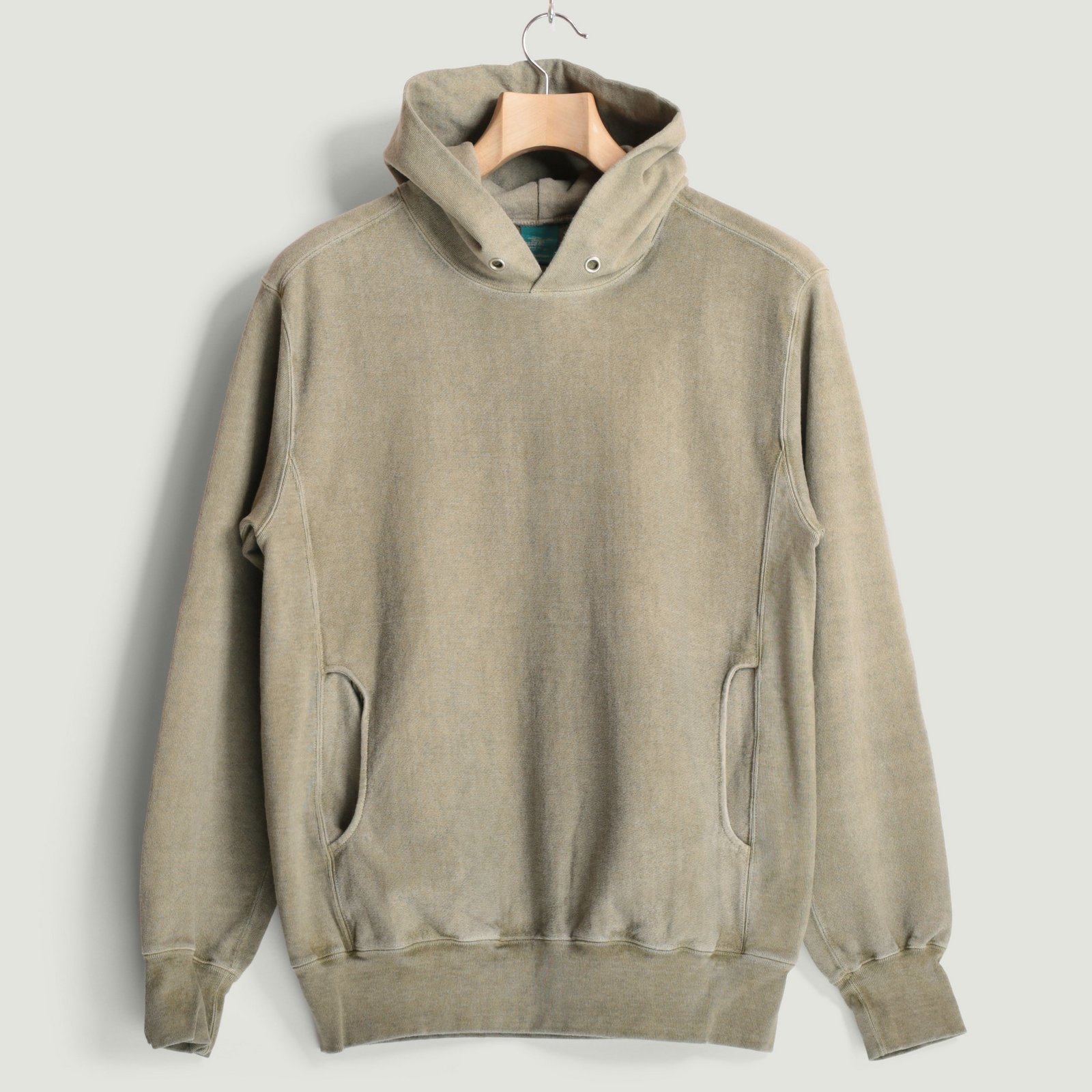 Heavy Pullover Hood Sweat P-Sage