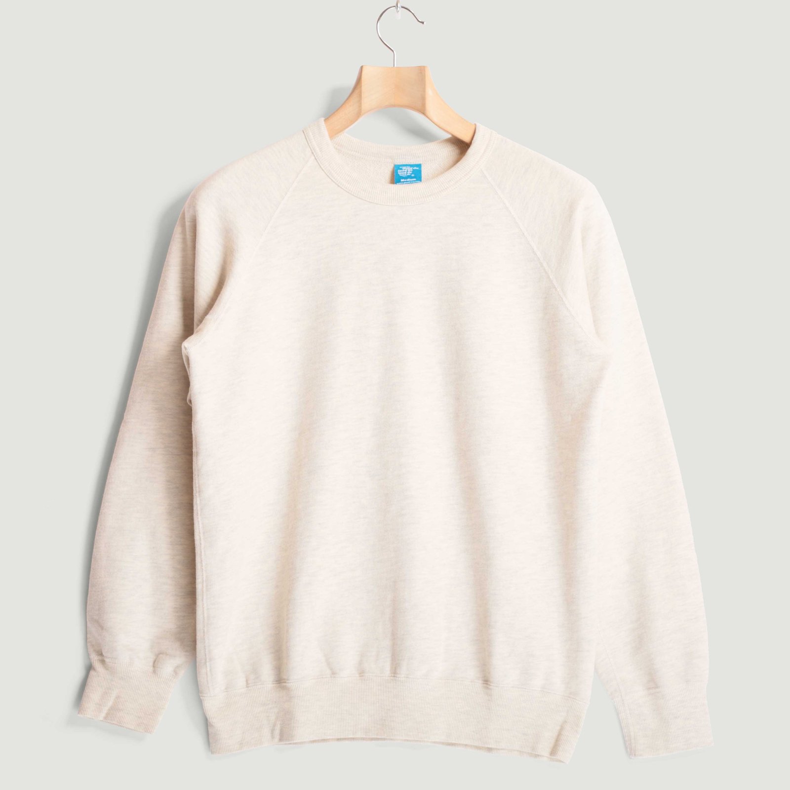 Raglan Crew Sweat Oatmeal