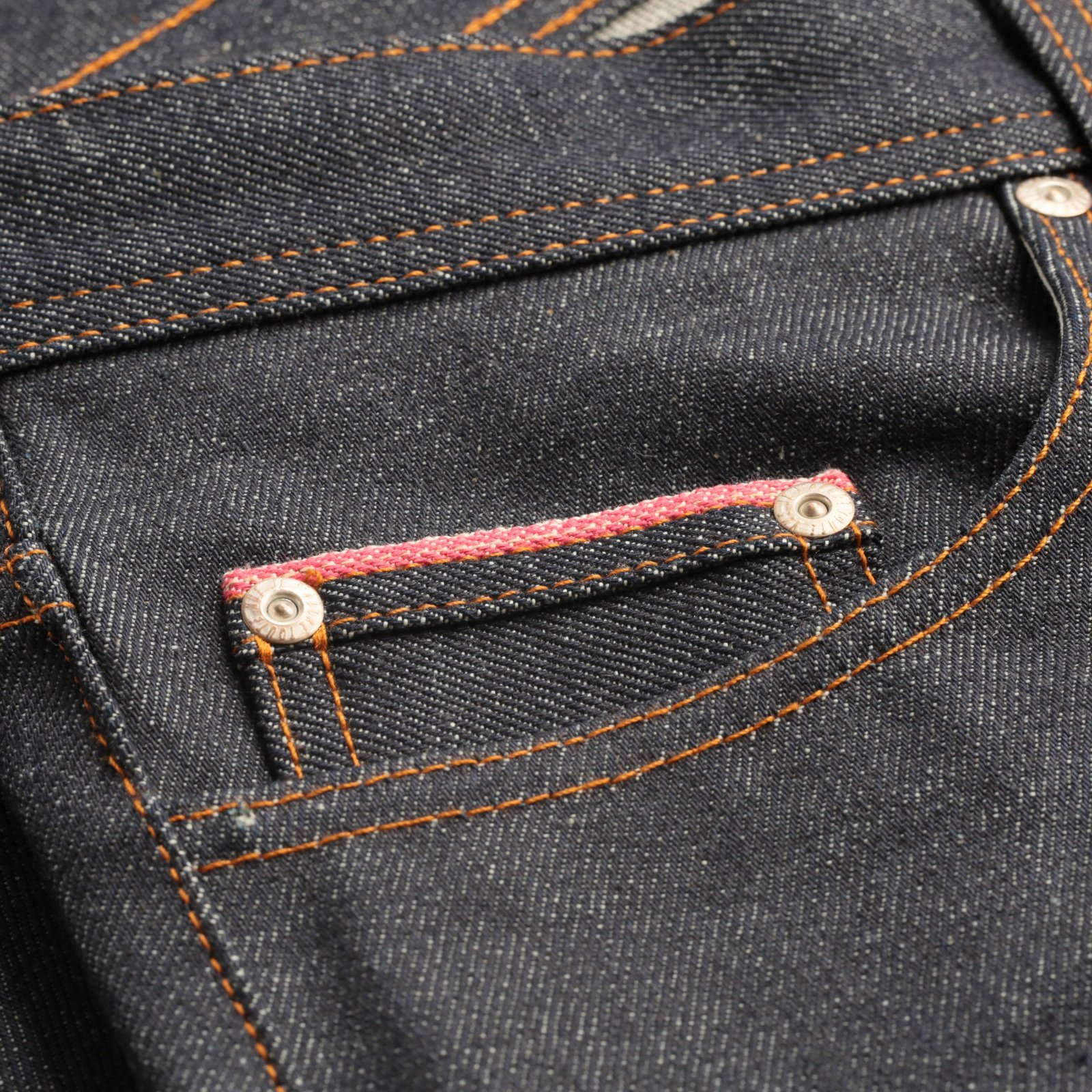 image NAKED & FAMOUS EasyGuy Dirty Fade Selvedge coin pocket