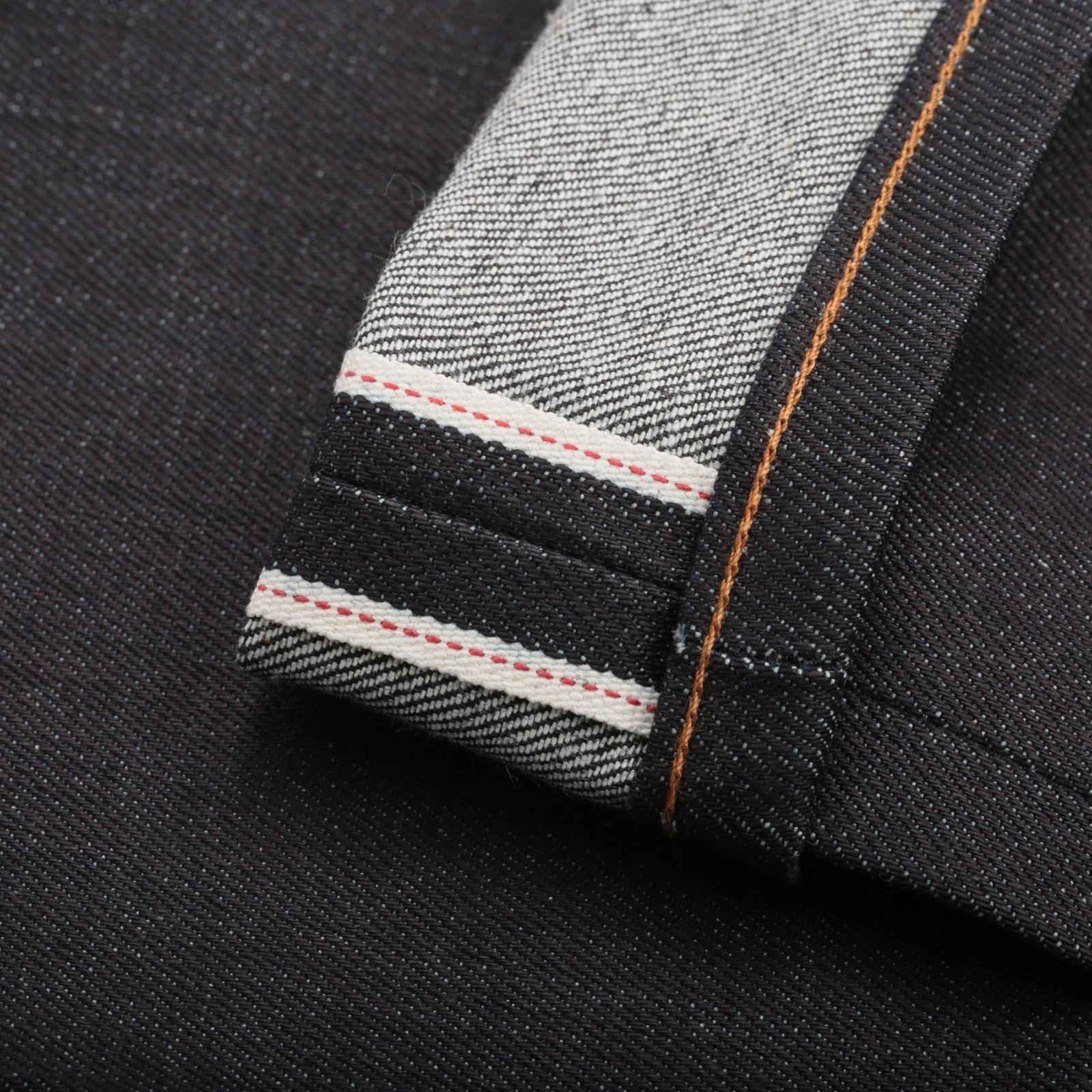 NAKED & FAMOUS SuperGuy Nightshade Stretch Selvedge ID selvedge photo flâneurs