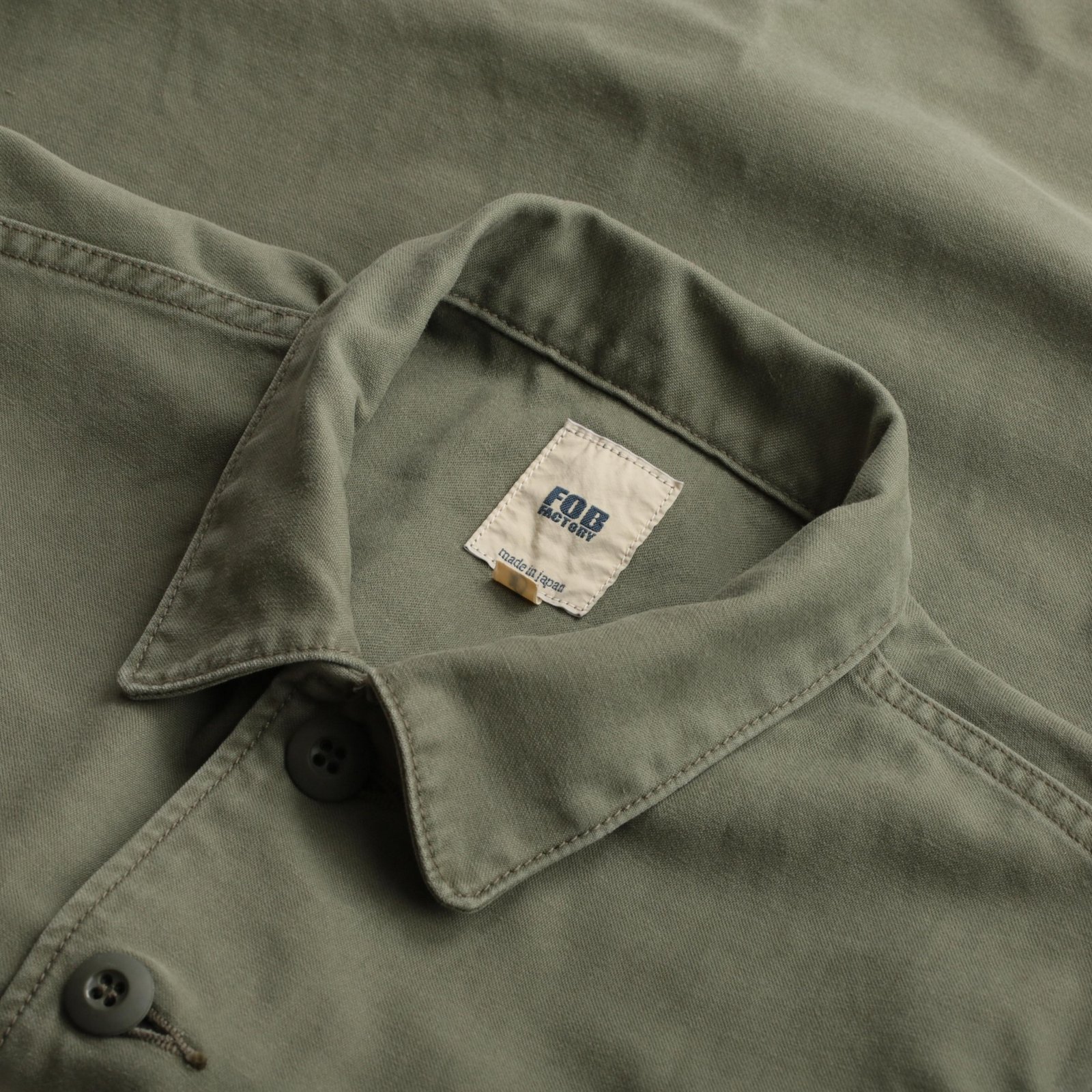 F2362 Fatigue Shirt Jacket Olive