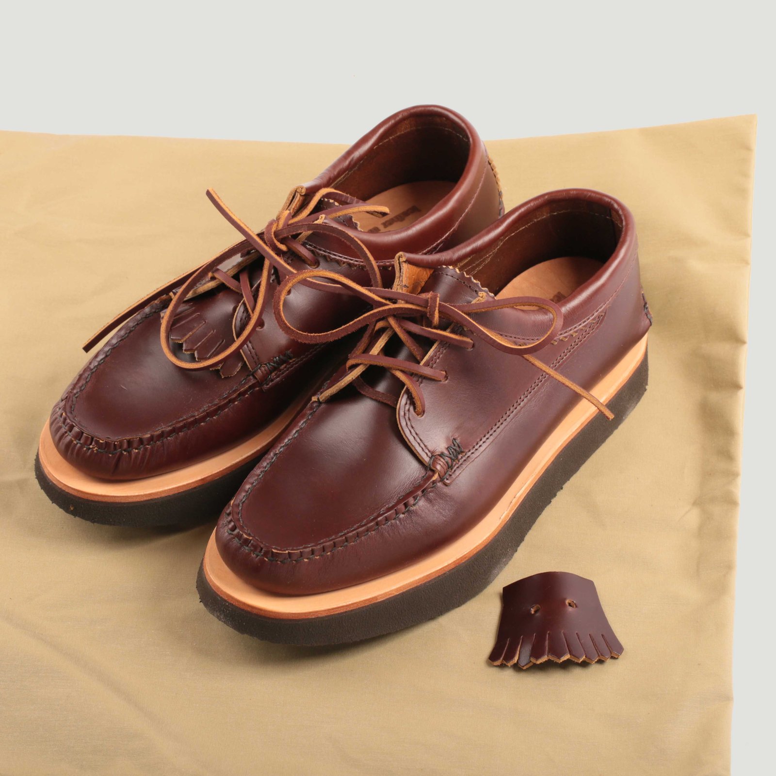 Blucher Rocker w/ Kiltie G Brown