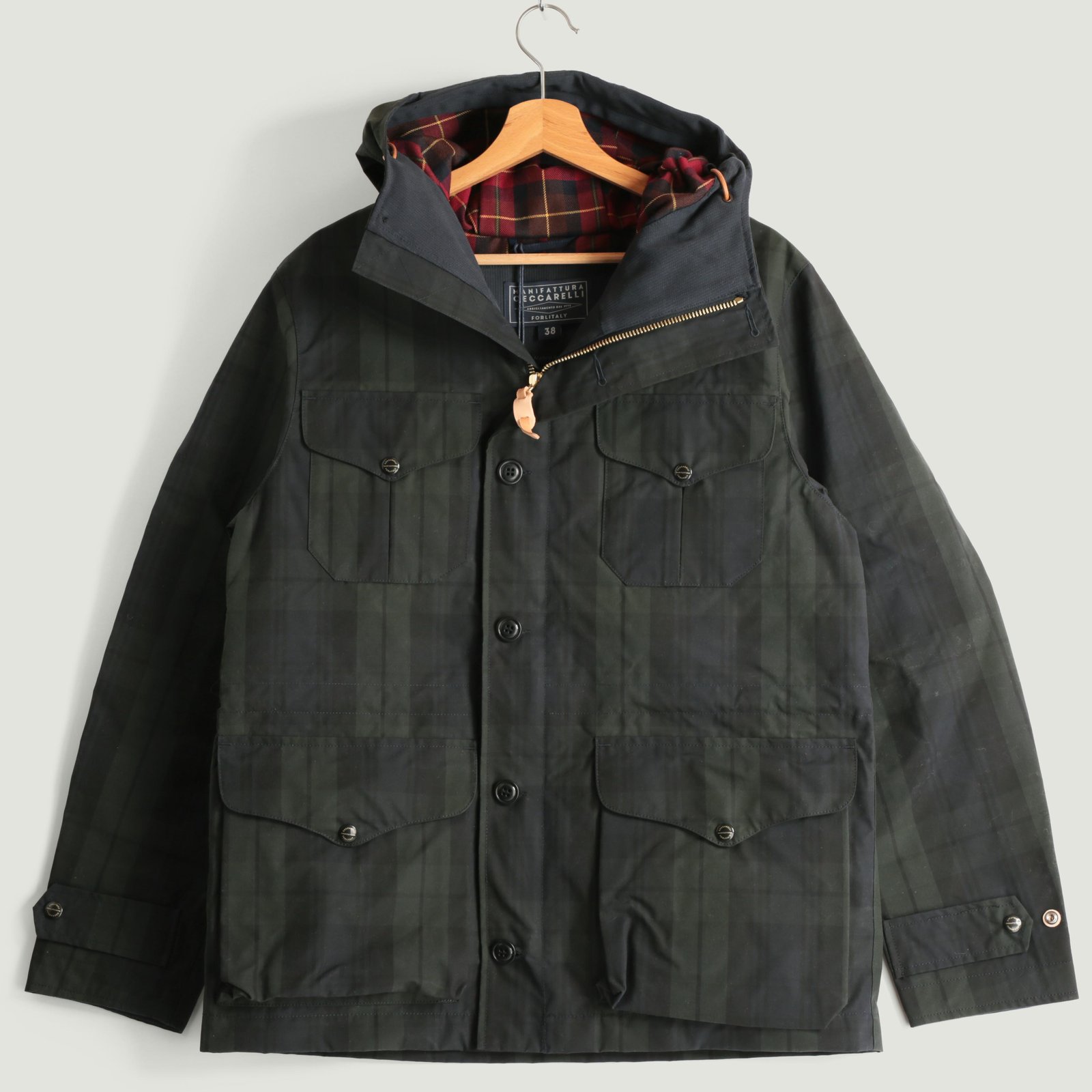 Rain Weekender Coat Black Watch