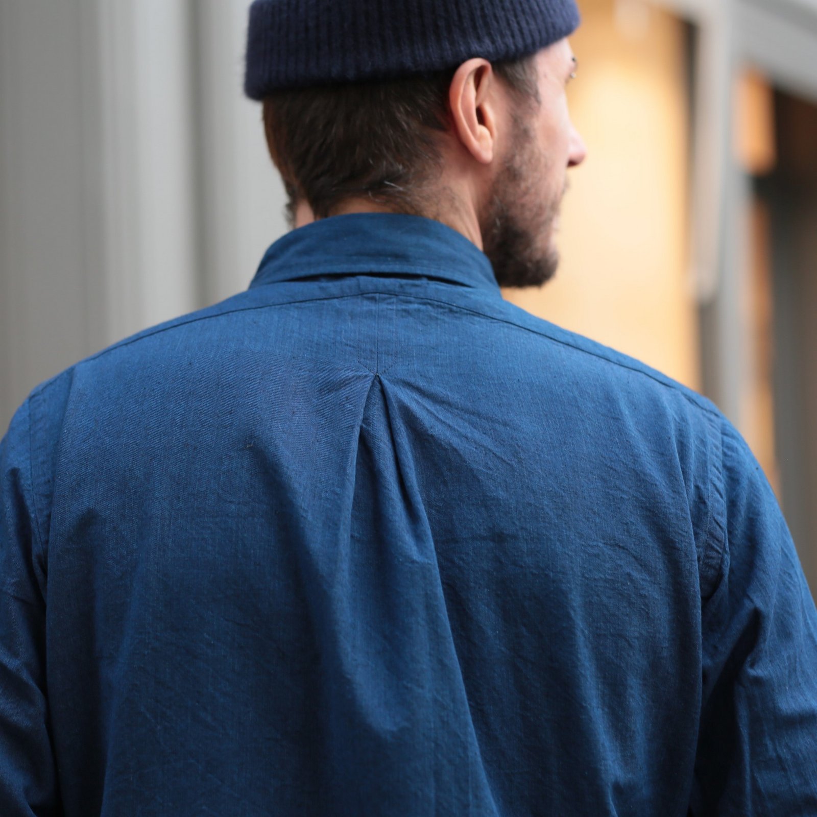 JAPAN BLUE / Buono Shirt 5oz Deep Indigo Selvedge Chambray