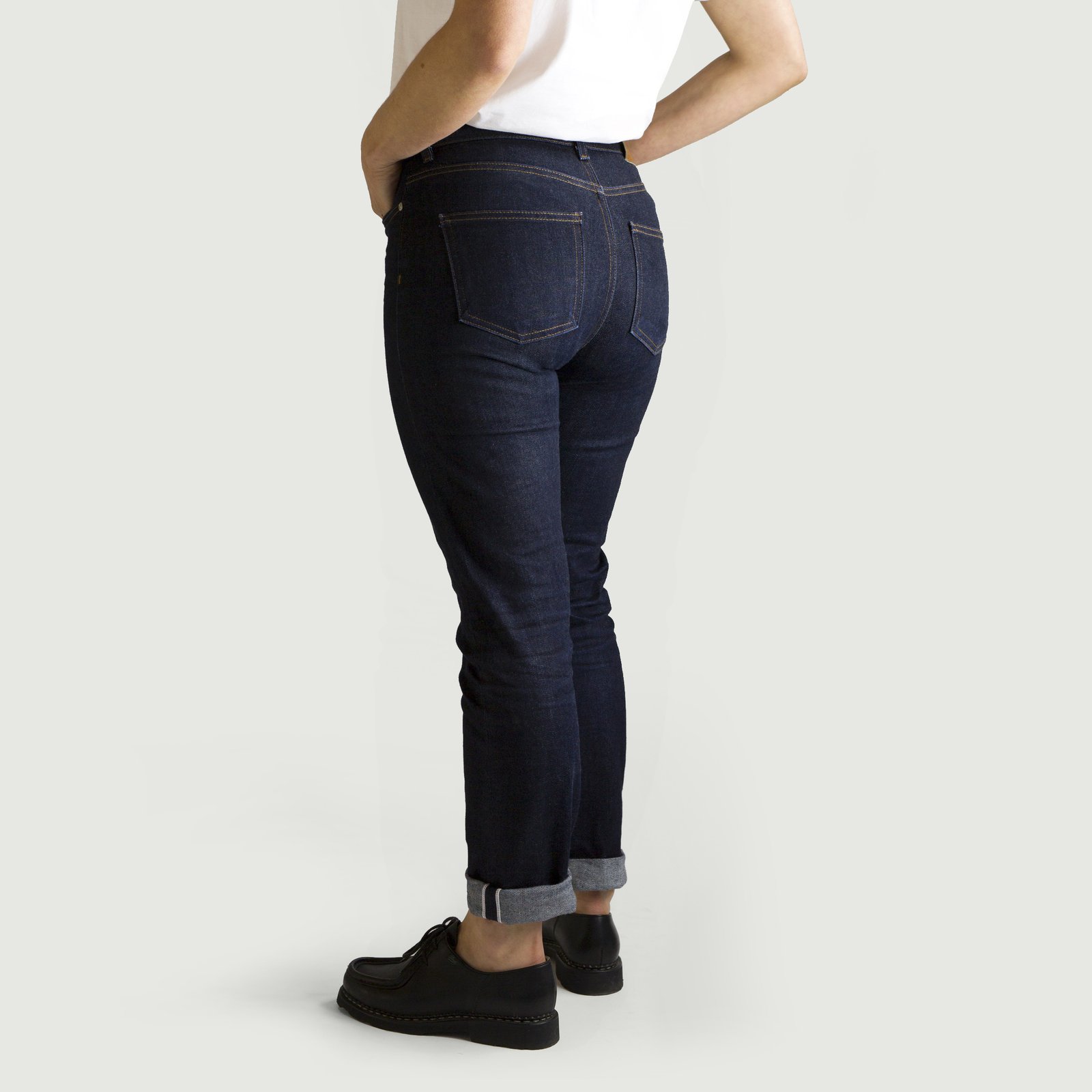 Women High Skinny Nightshade Stretch Selvedge