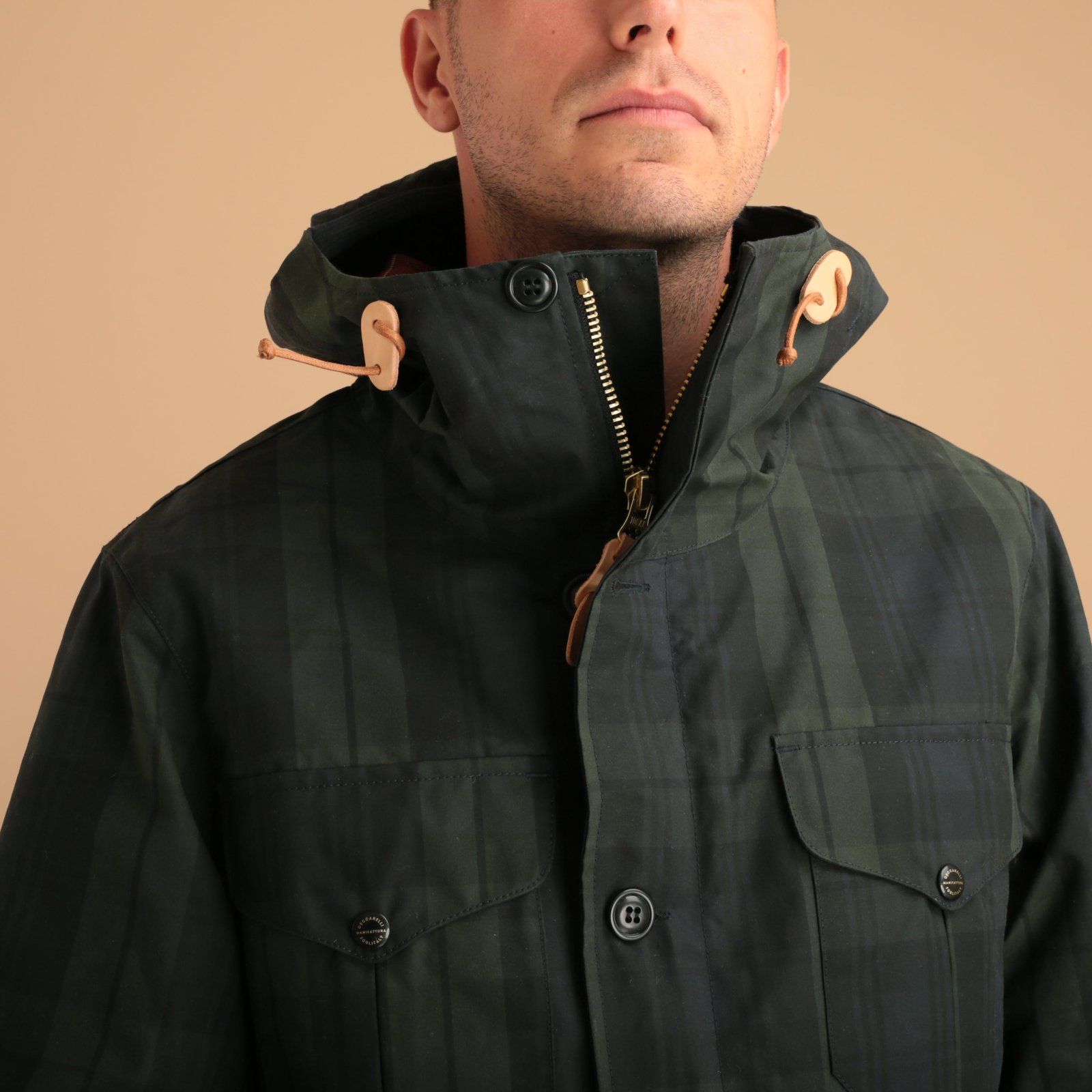 Rain Weekender Coat Black Watch