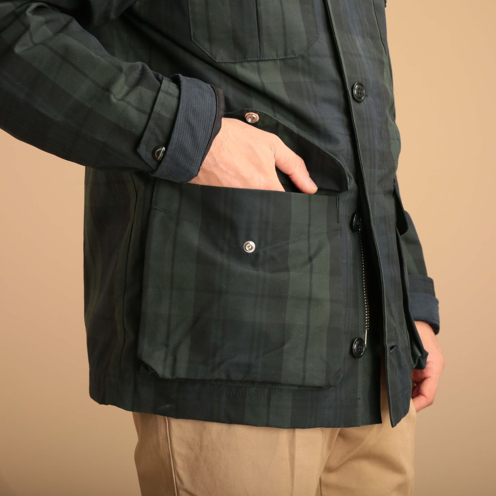 Rain Weekender Coat Black Watch