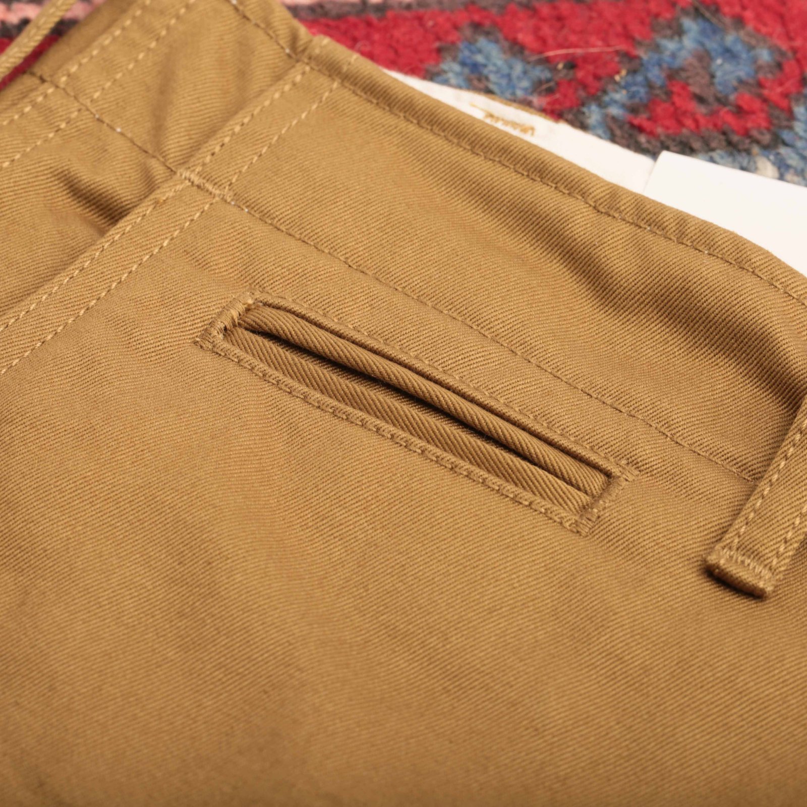 F0514 Narrow U.S. Trousers Khaki