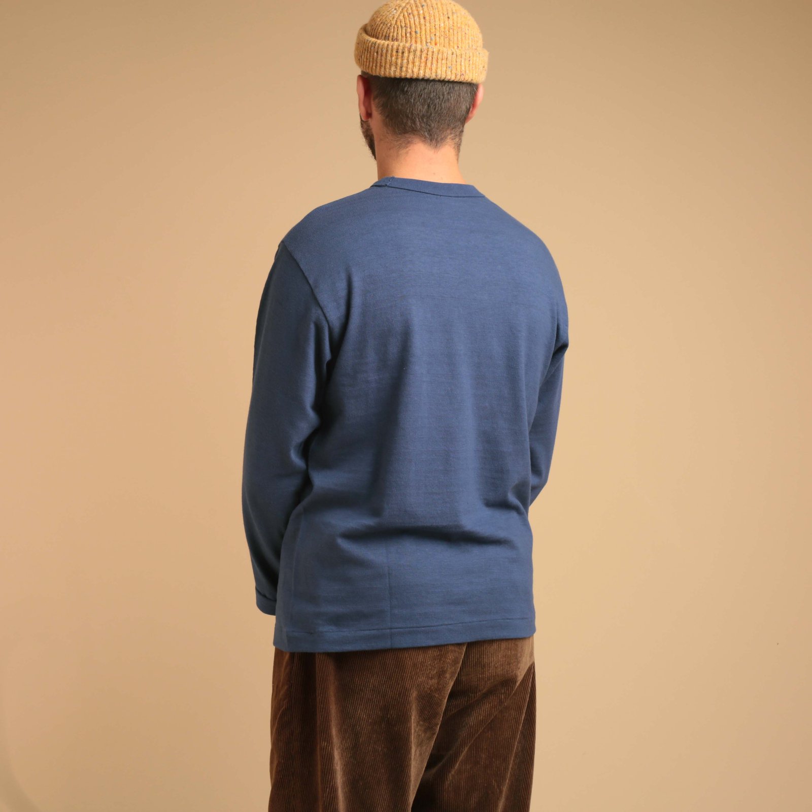Lot 5906 Long Sleeve No Print T-Shirt Navy