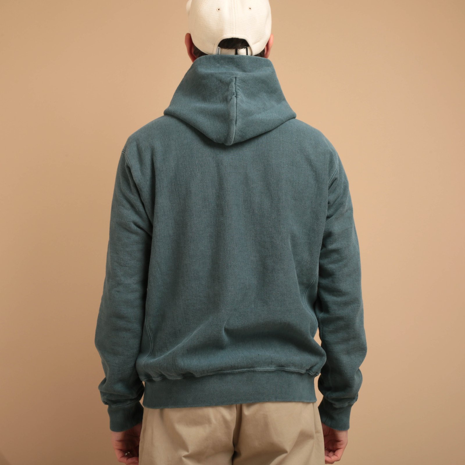 Heavy Zip Hood Sweat P-Slate