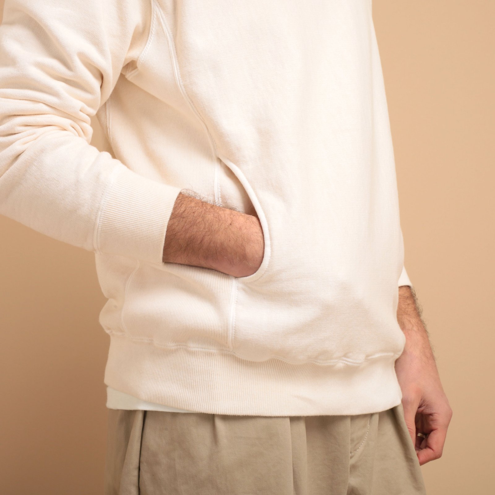 Heavy Pullover Hood Sweat P-Natural