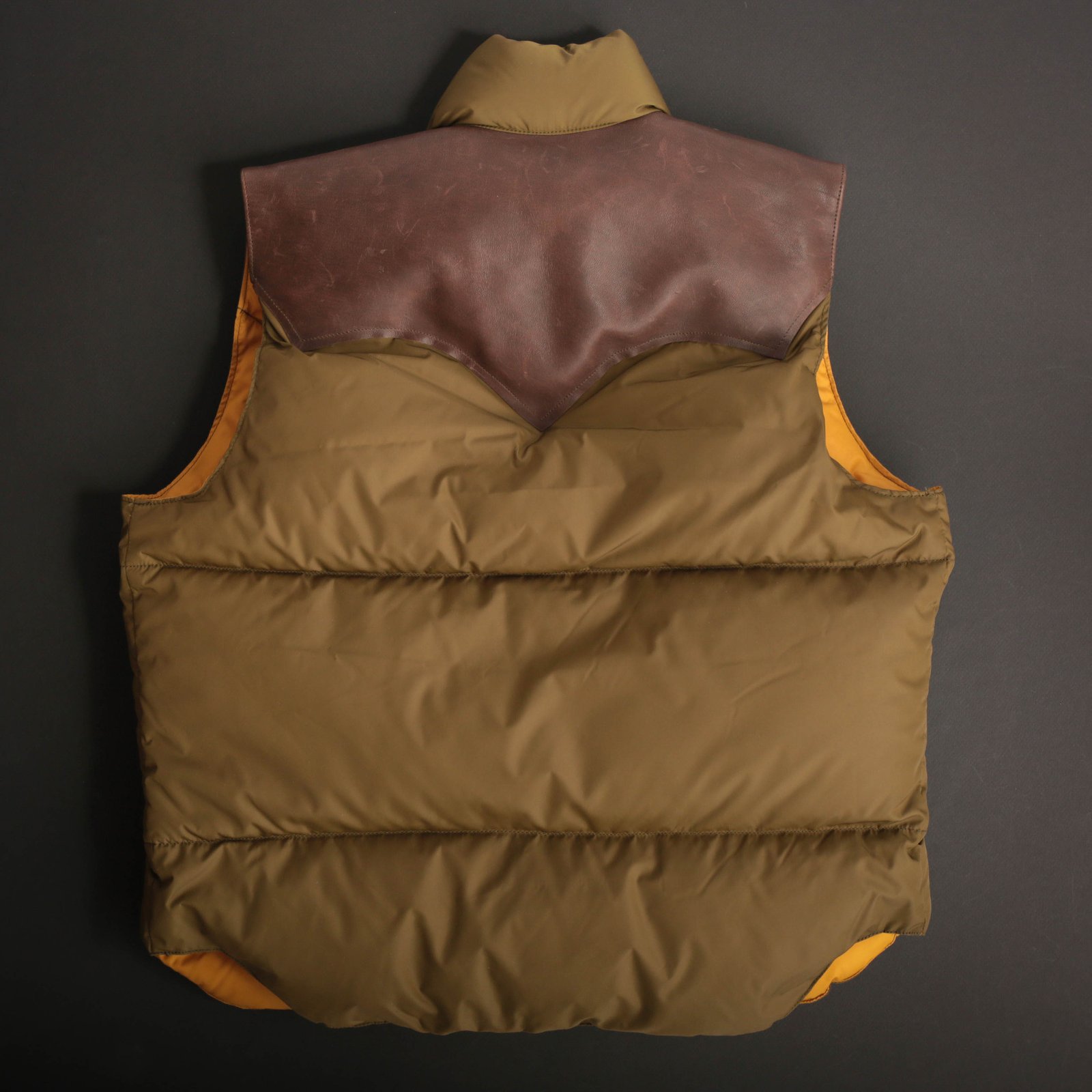 Lot 2188 Rocky Mountain Featherbed × Warehouse Nylon Down Vest OD Green