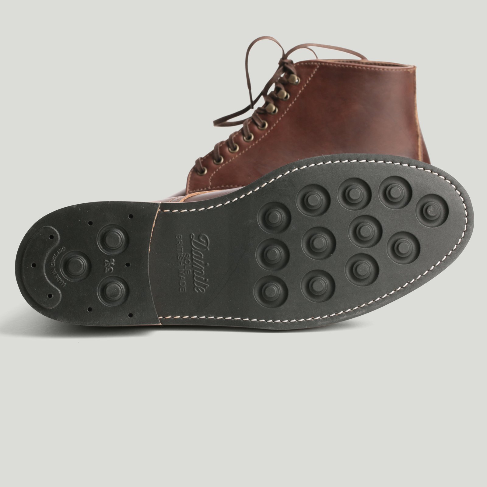 Cap-Toe Lakeshore Boot Brown Chromexcel