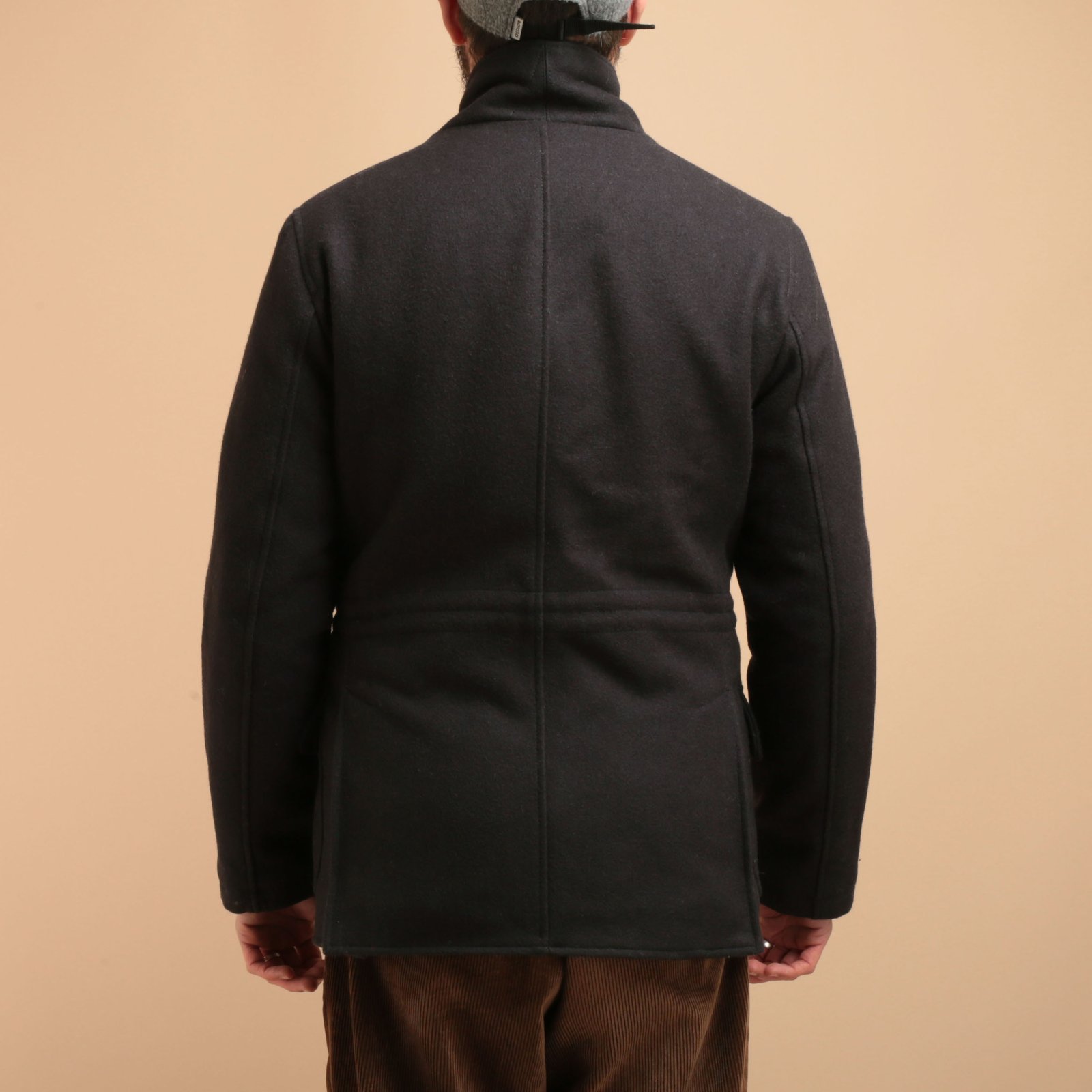 Wool Alligator Jacket Navy