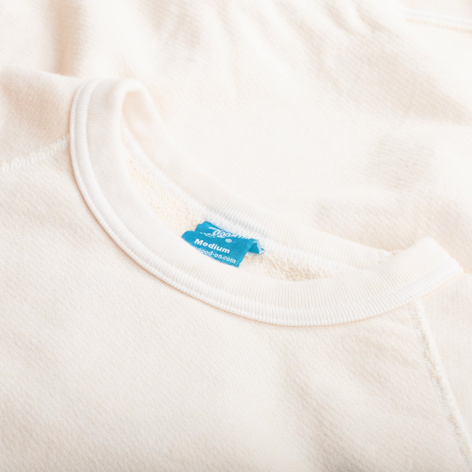 Raglan Crewneck Sweatshirt P-Natural