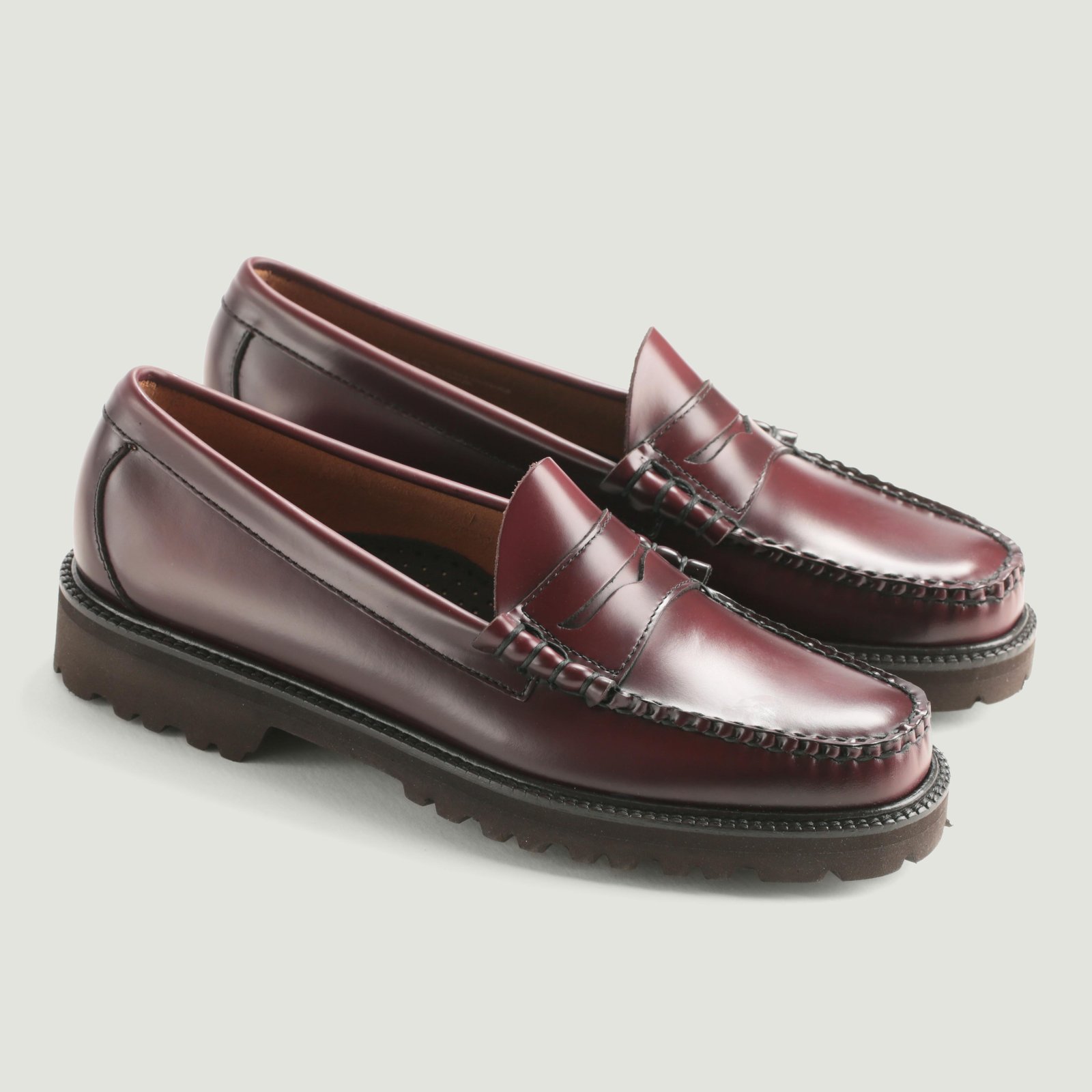 Weejuns 90s Larson Penny Loafers Wine