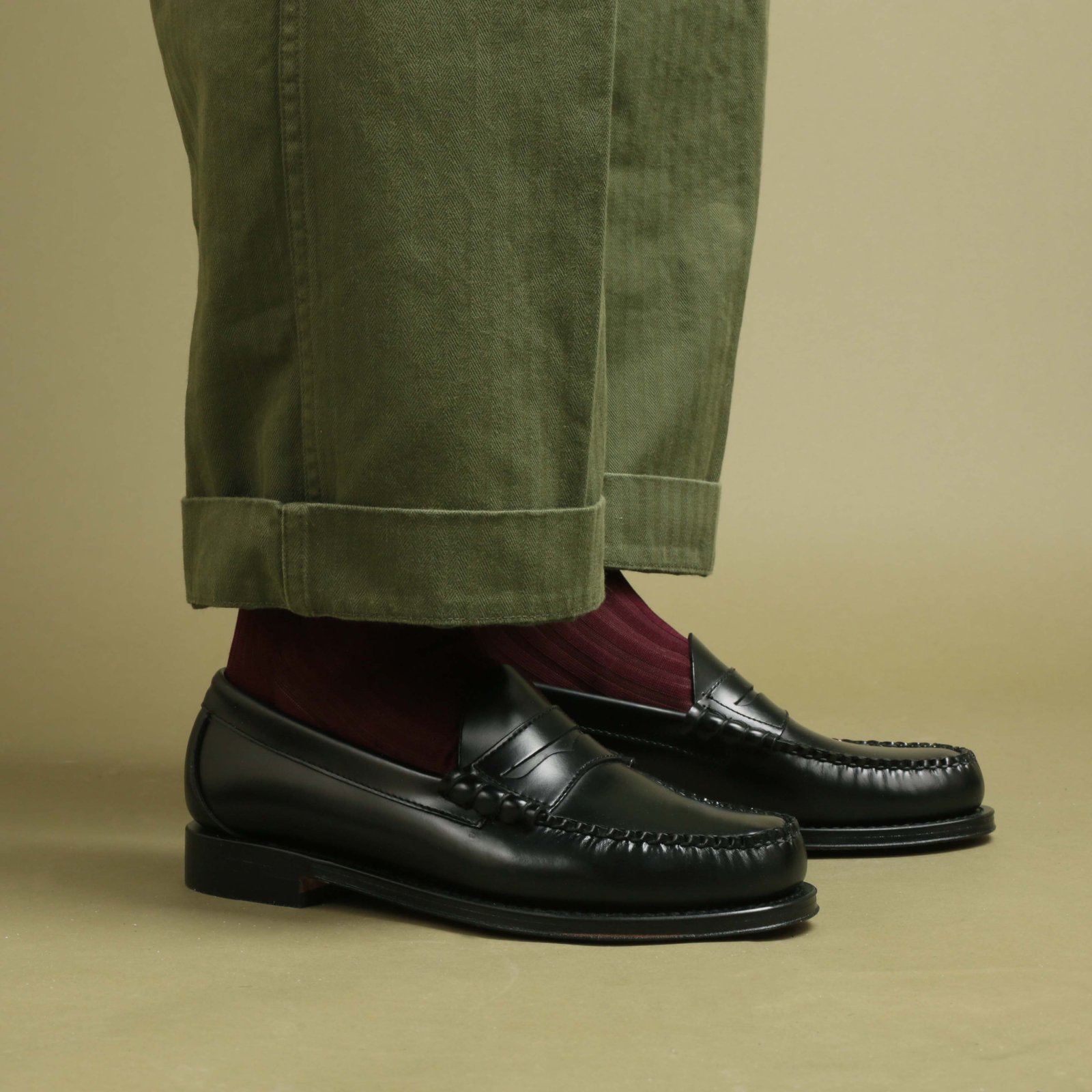 Weejuns Heritage Larson Penny Loafers Black