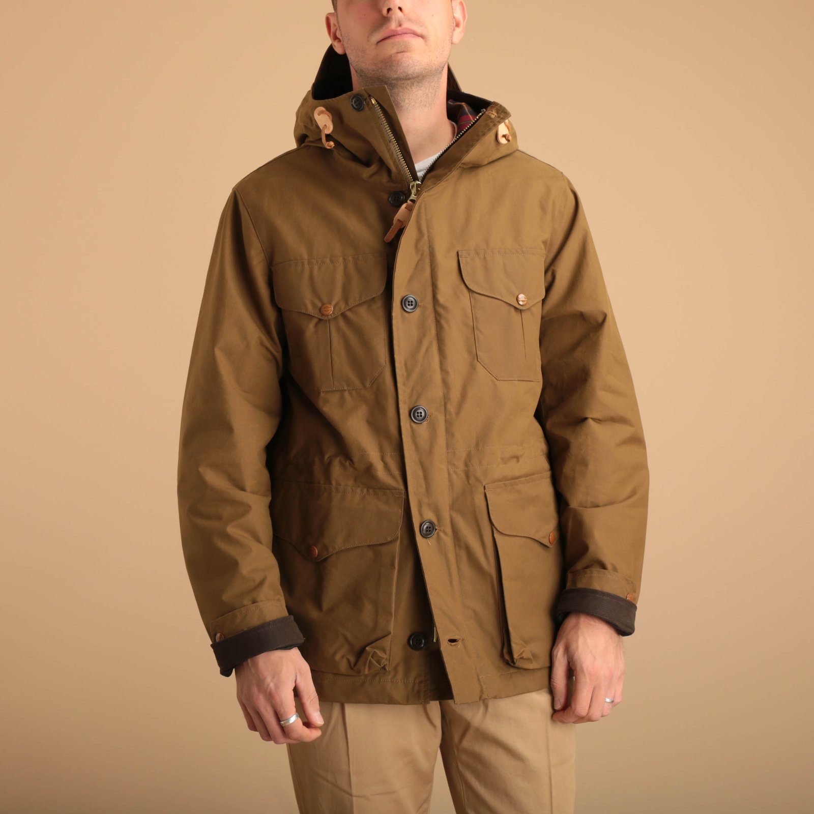 Rain Weekender Coat Dark Tan