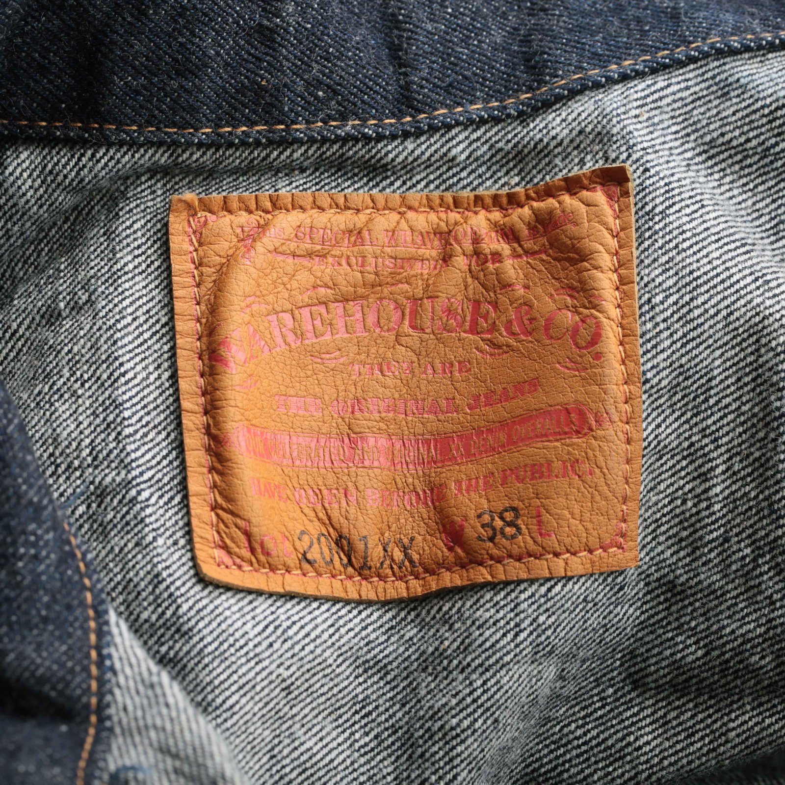 Lot 2001XX 1st Type Denim Jacket