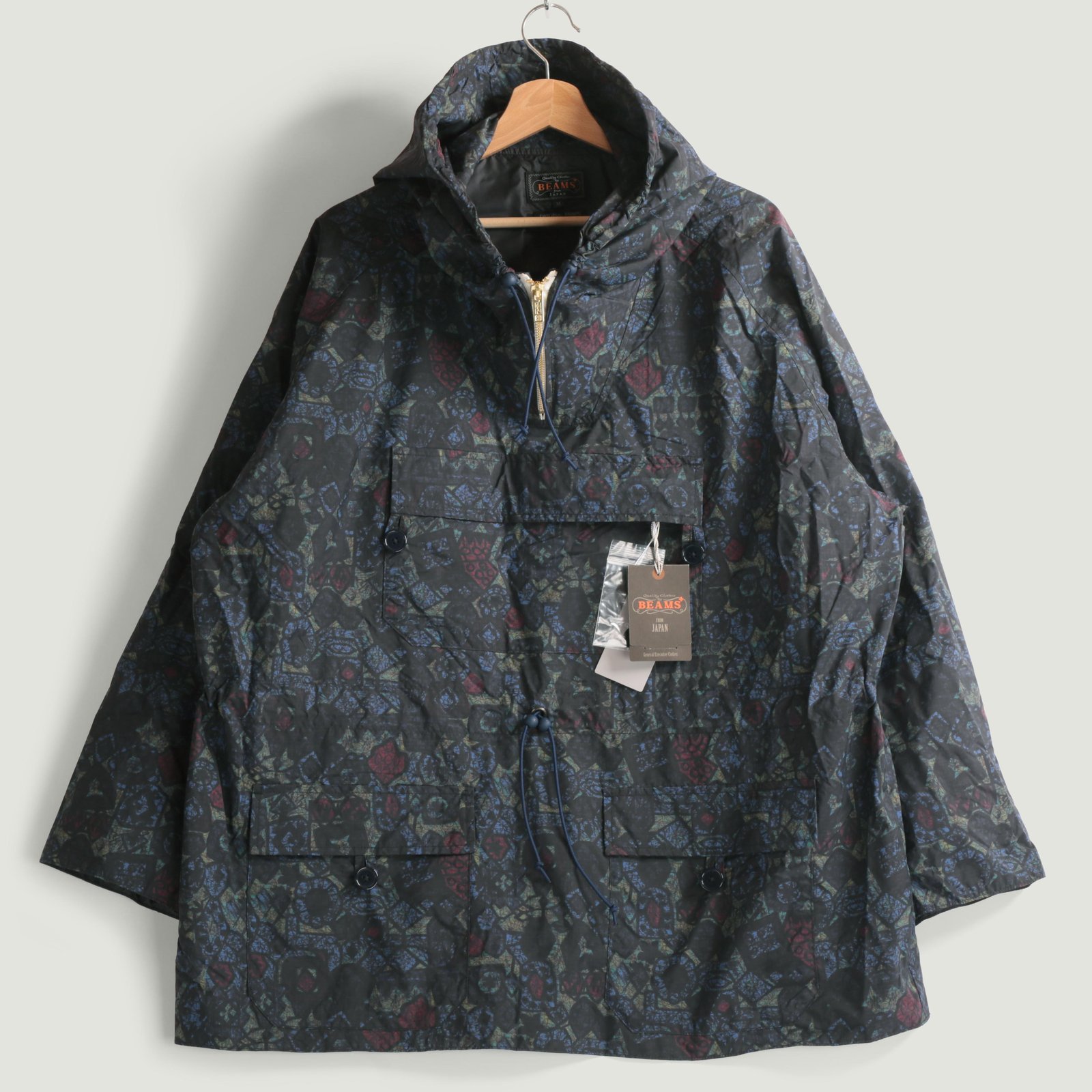 Eurosports Nylon Ripstop Batik Print Anorak