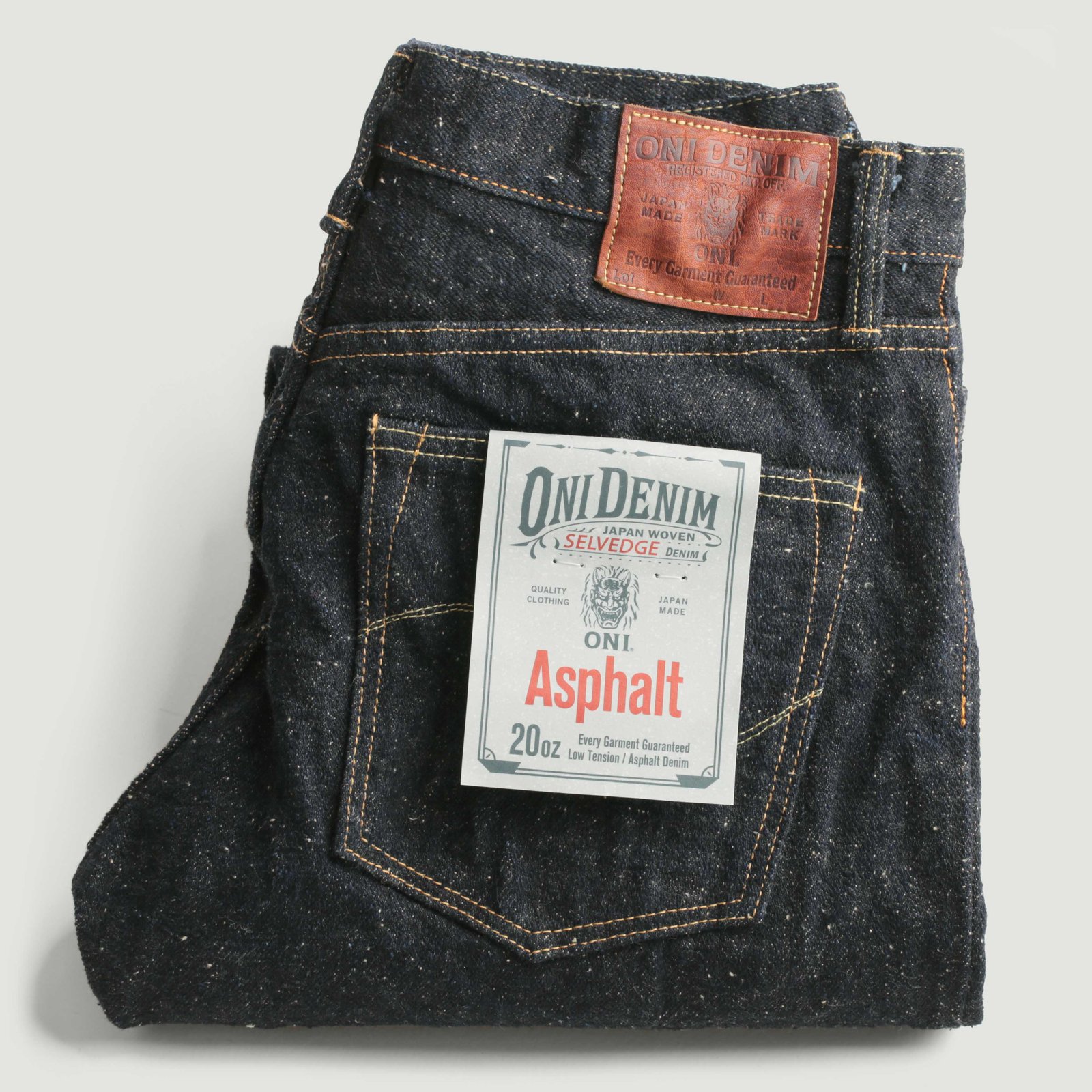 288 "Asphalt Denim" 20oz Regular Straight