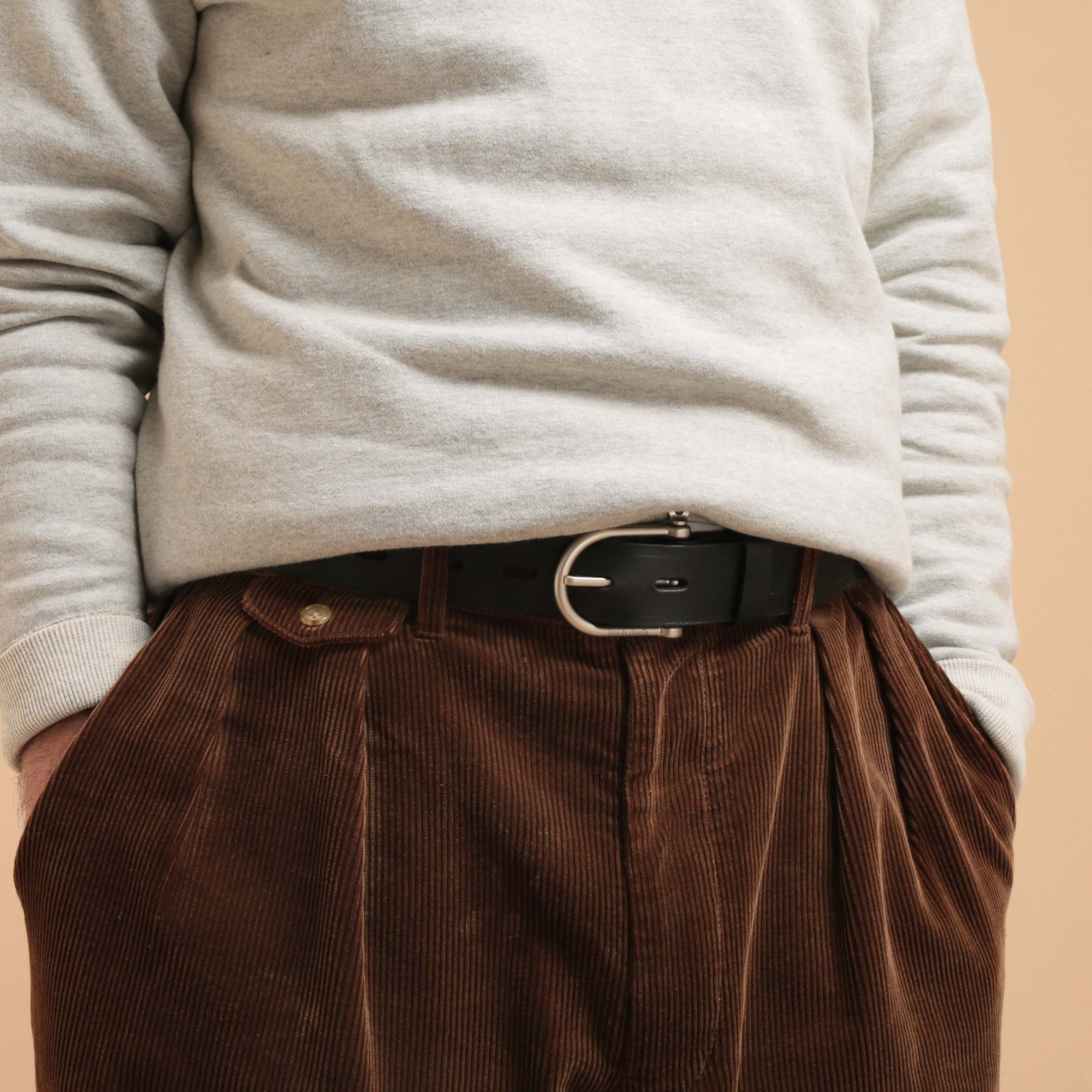 Black Manila Belt