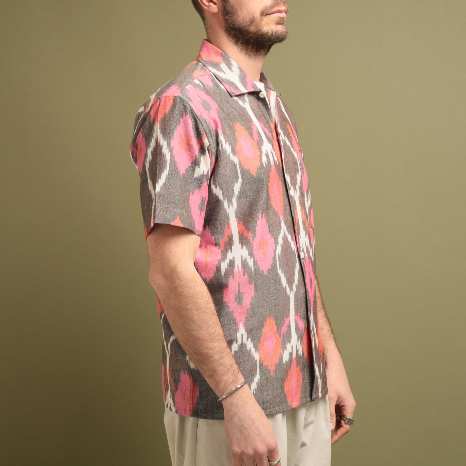 KARDO x FLÂNEURS / S/S Shirt Ikat 46