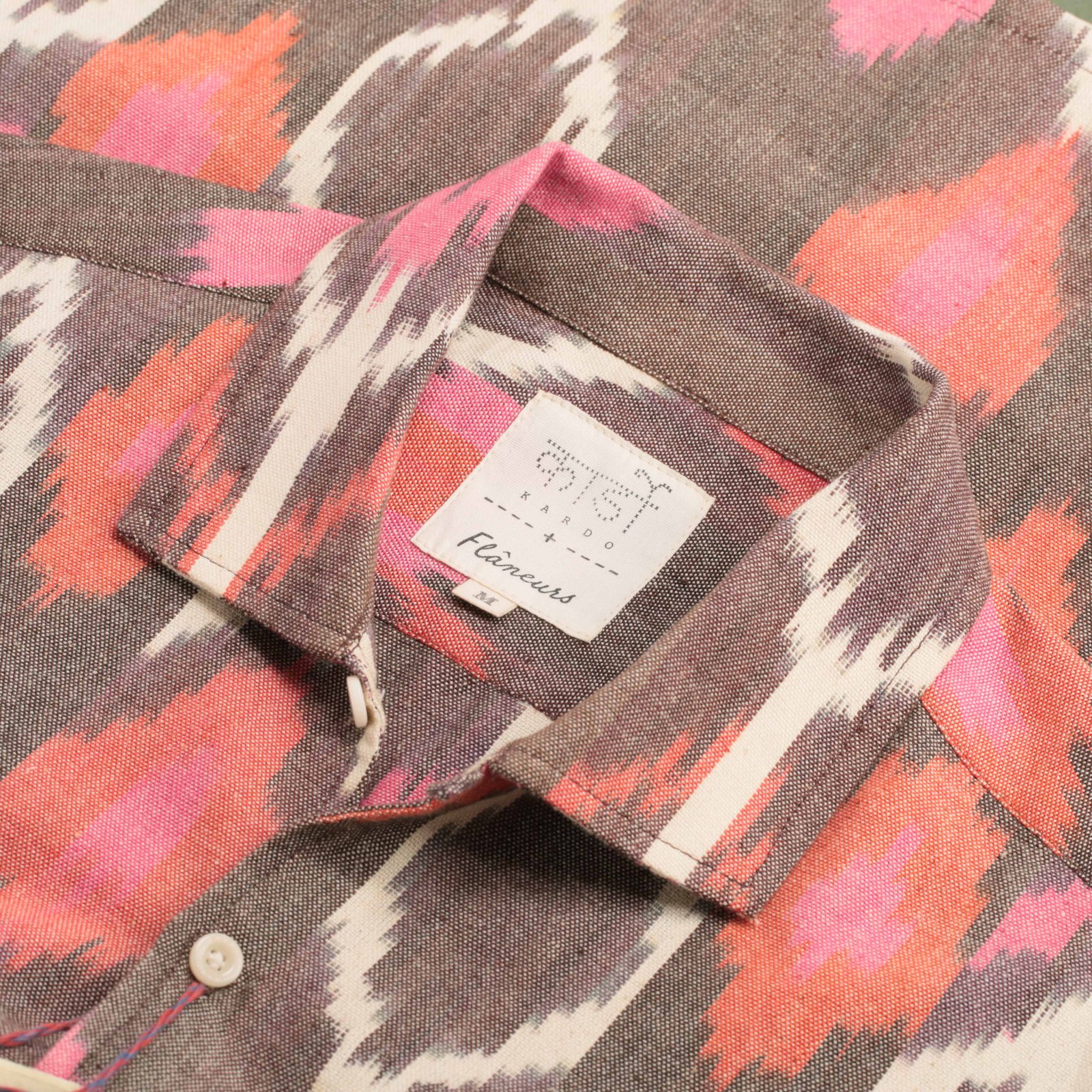 KARDO x FLÂNEURS / S/S Shirt Ikat 46