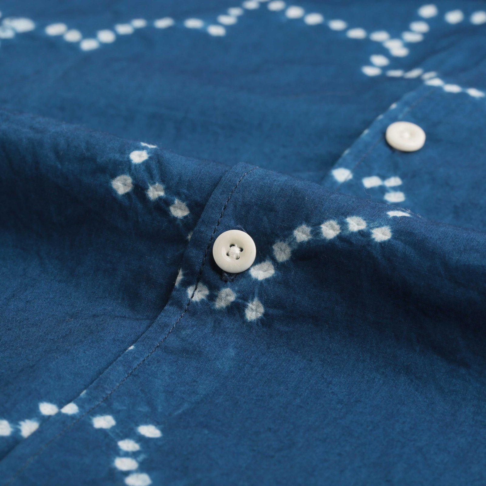 KARDO x FLÂNEURS / S/S Shirt Bandhani Indigo