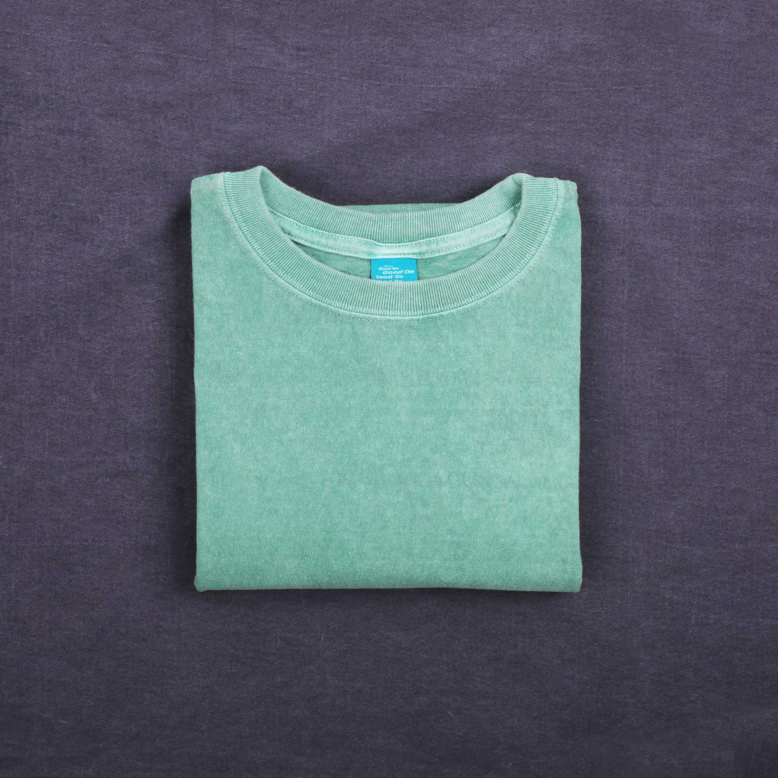 Short Sleeve Crew T-Shirt in Smokey Green