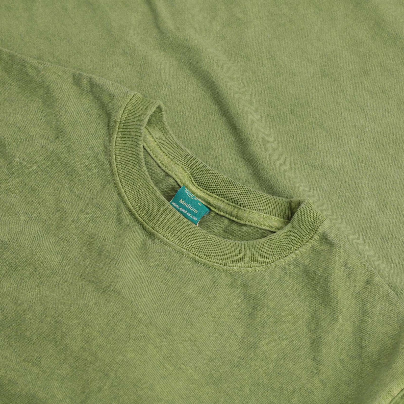 Short Sleeve Crew T-Shirt in Matcha Color