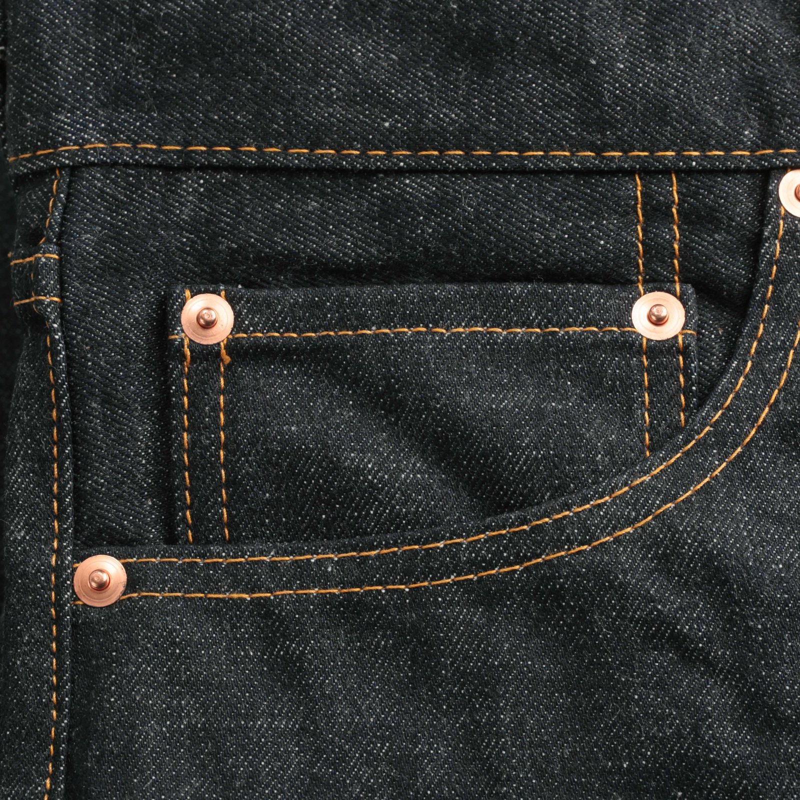 "NO COMPLY" Slim 13.5oz Indigo Selvedge Denim