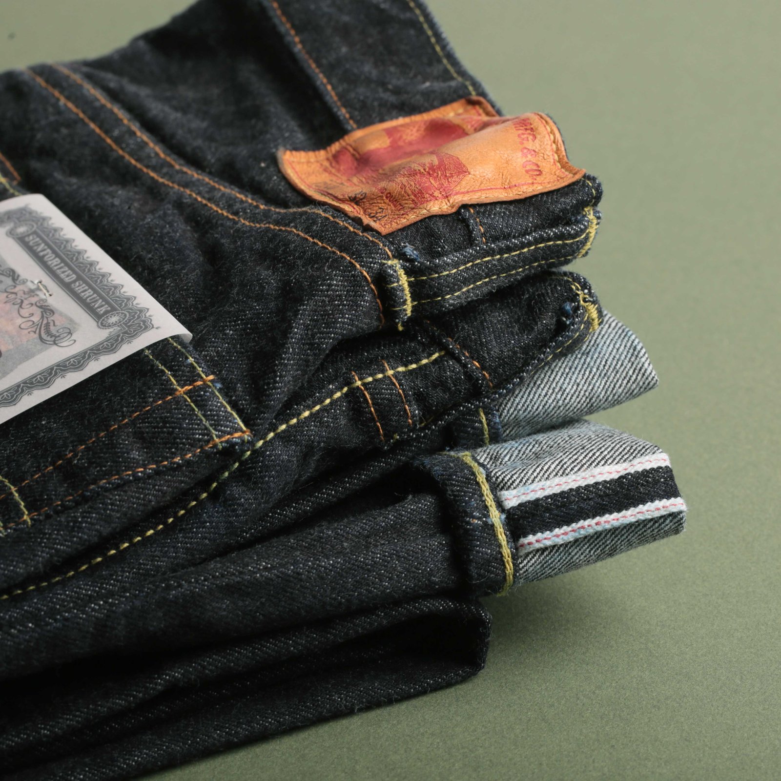 F151-23 XX 5P Supima Cotton Selvedge Denim