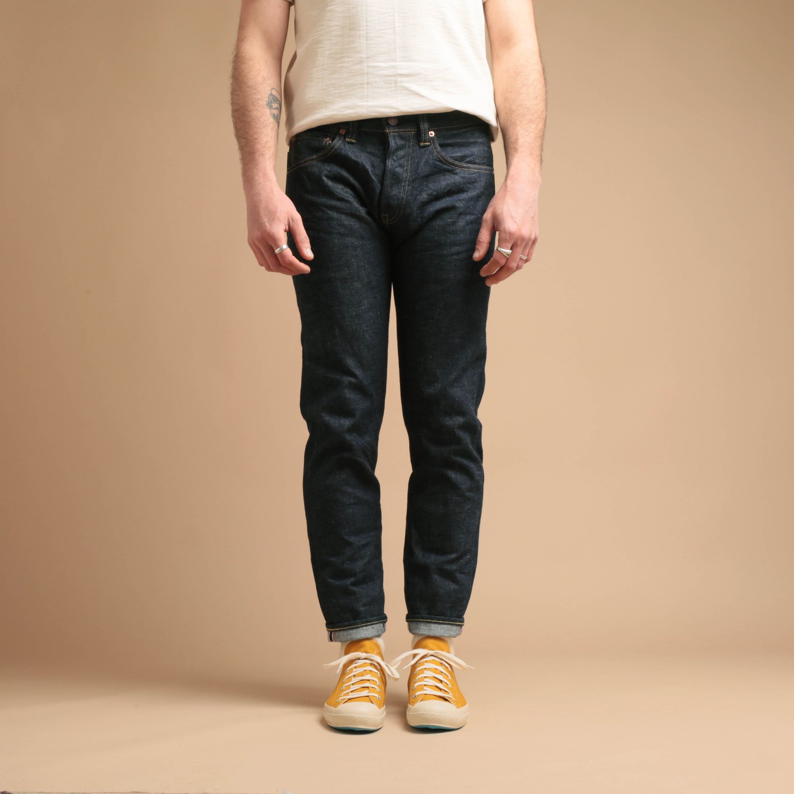 0306-40 Tight Tapered 14.7oz Legacy Blue Denim