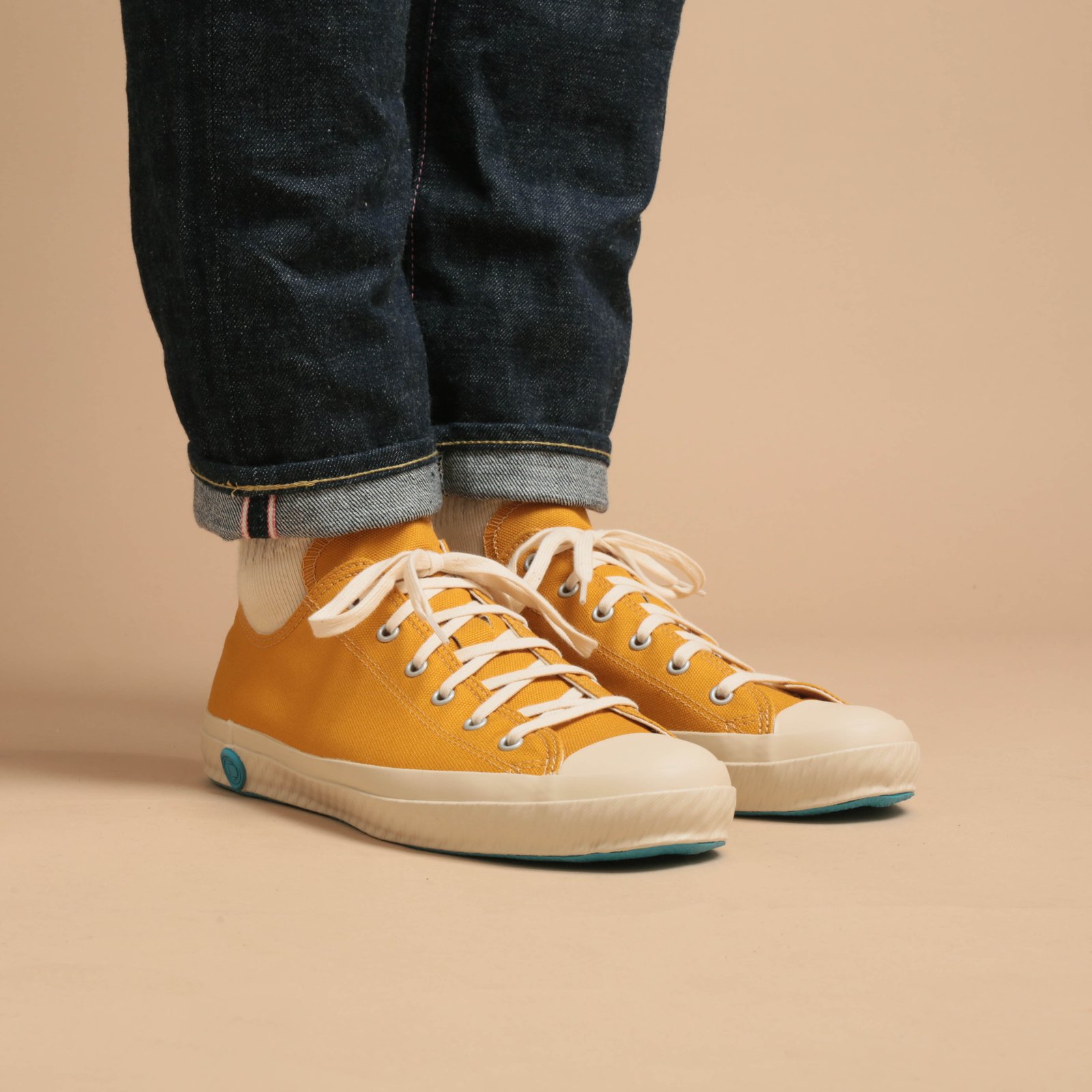 Low Sneakers Mustard