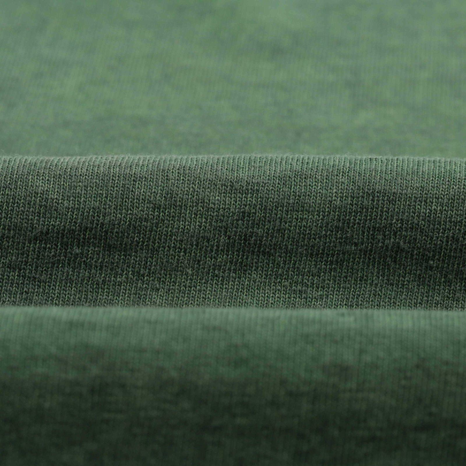 Short Sleeve Henley Tee in Dark Green