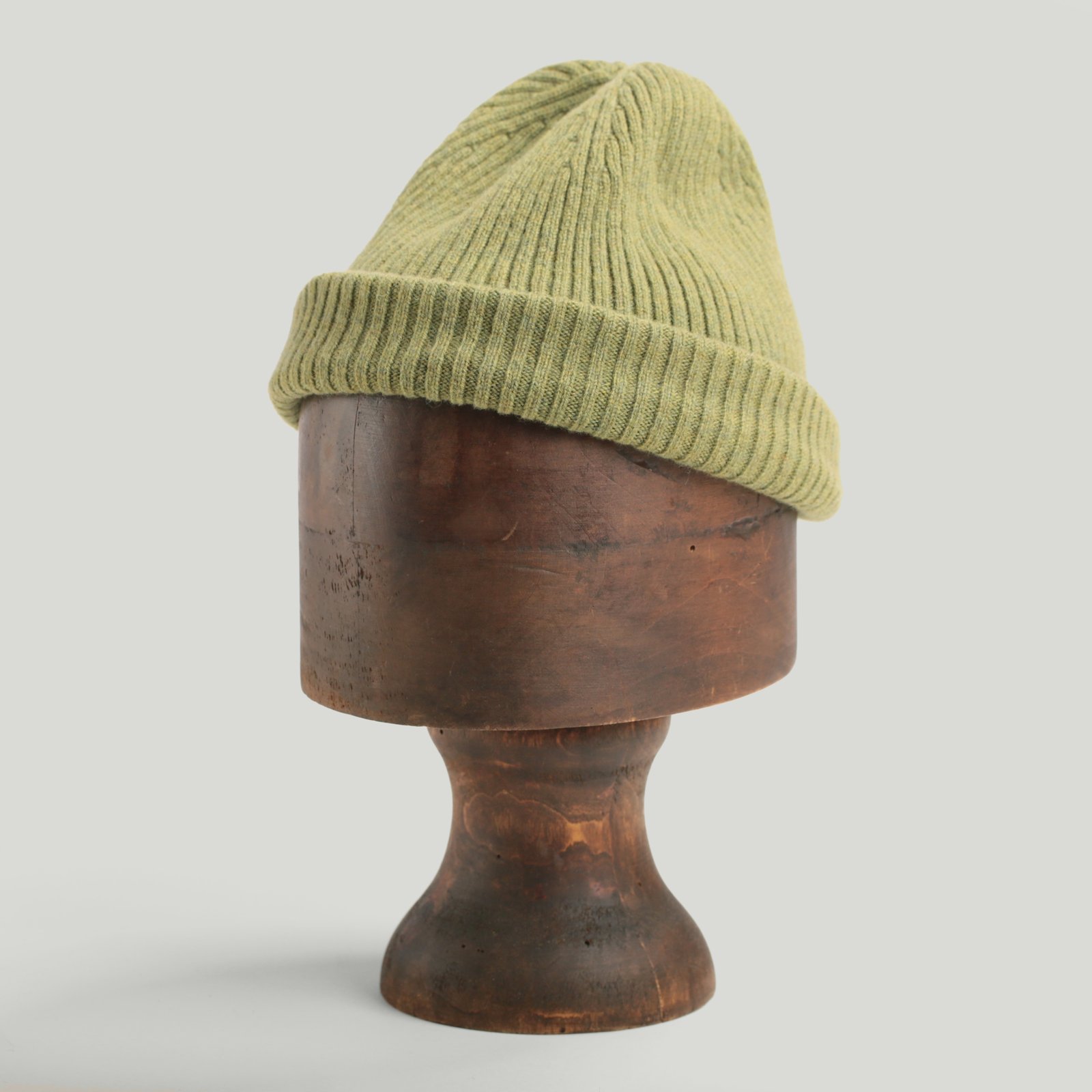 Bonnet Cree Hat Green Bean