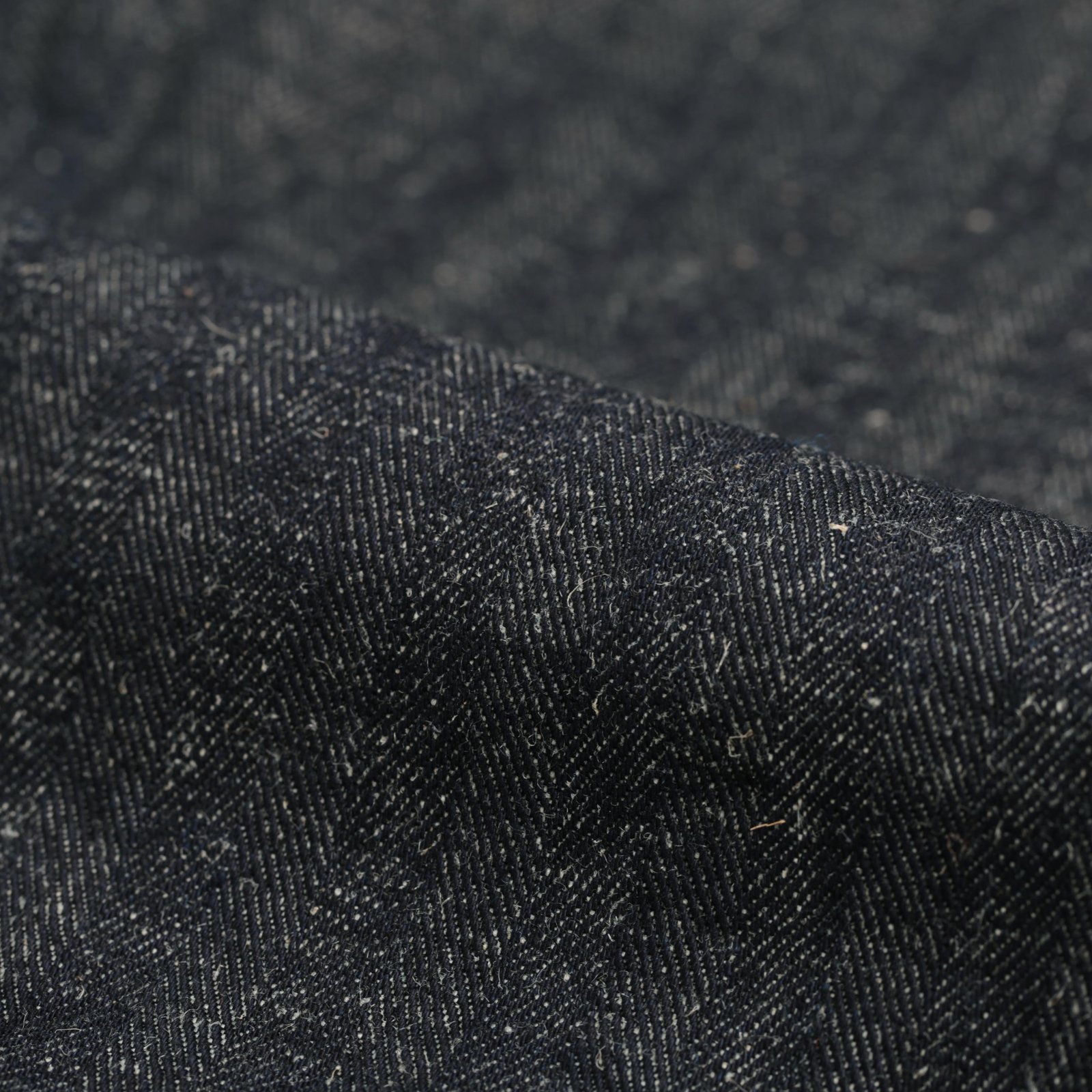 F0516 Herringbone Trousers Indigo