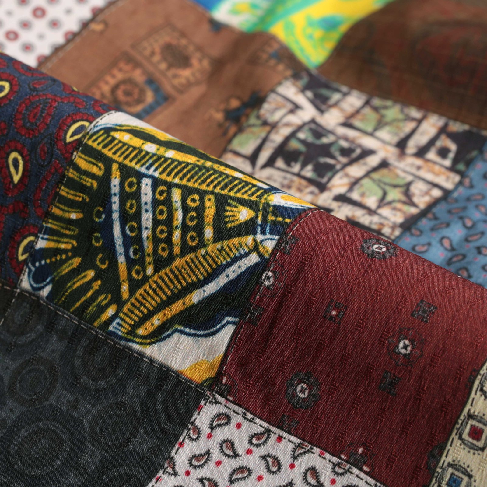 B.D. Pullover S/S Shirt Patchwork Print