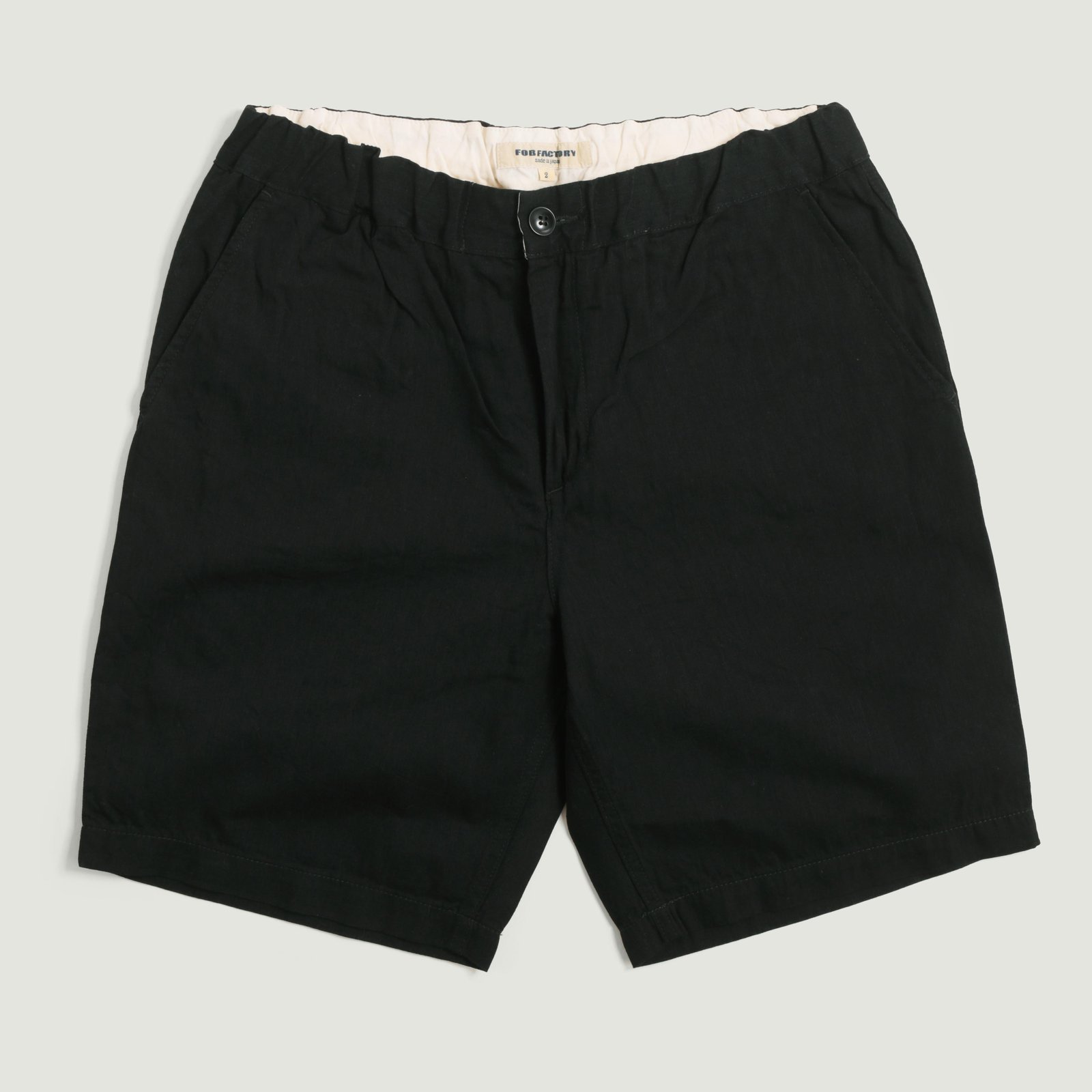 F4168 Sicilia Denim Shorts Black