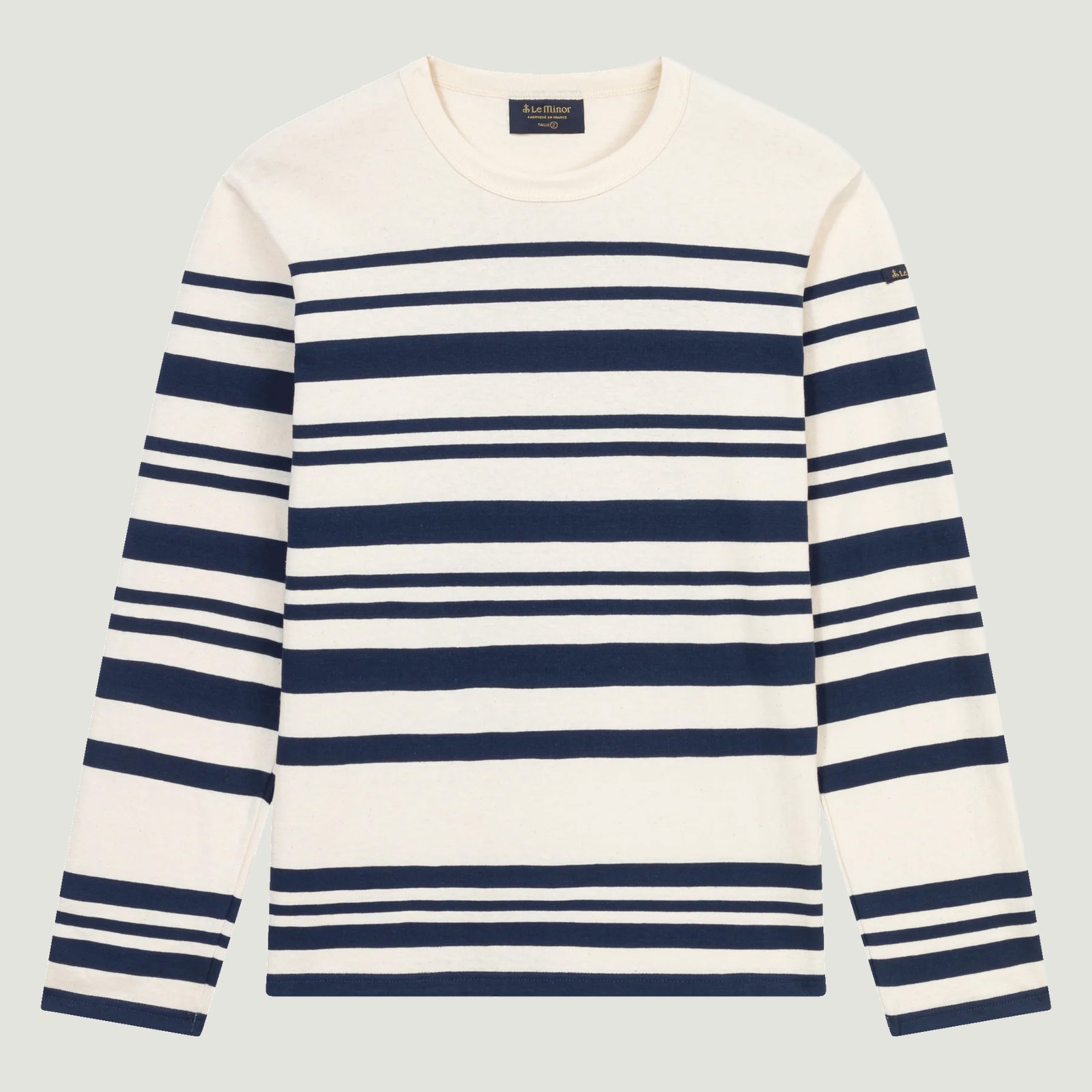 THE MINOR / Pablo Ecru/Navy Sailor Shirt