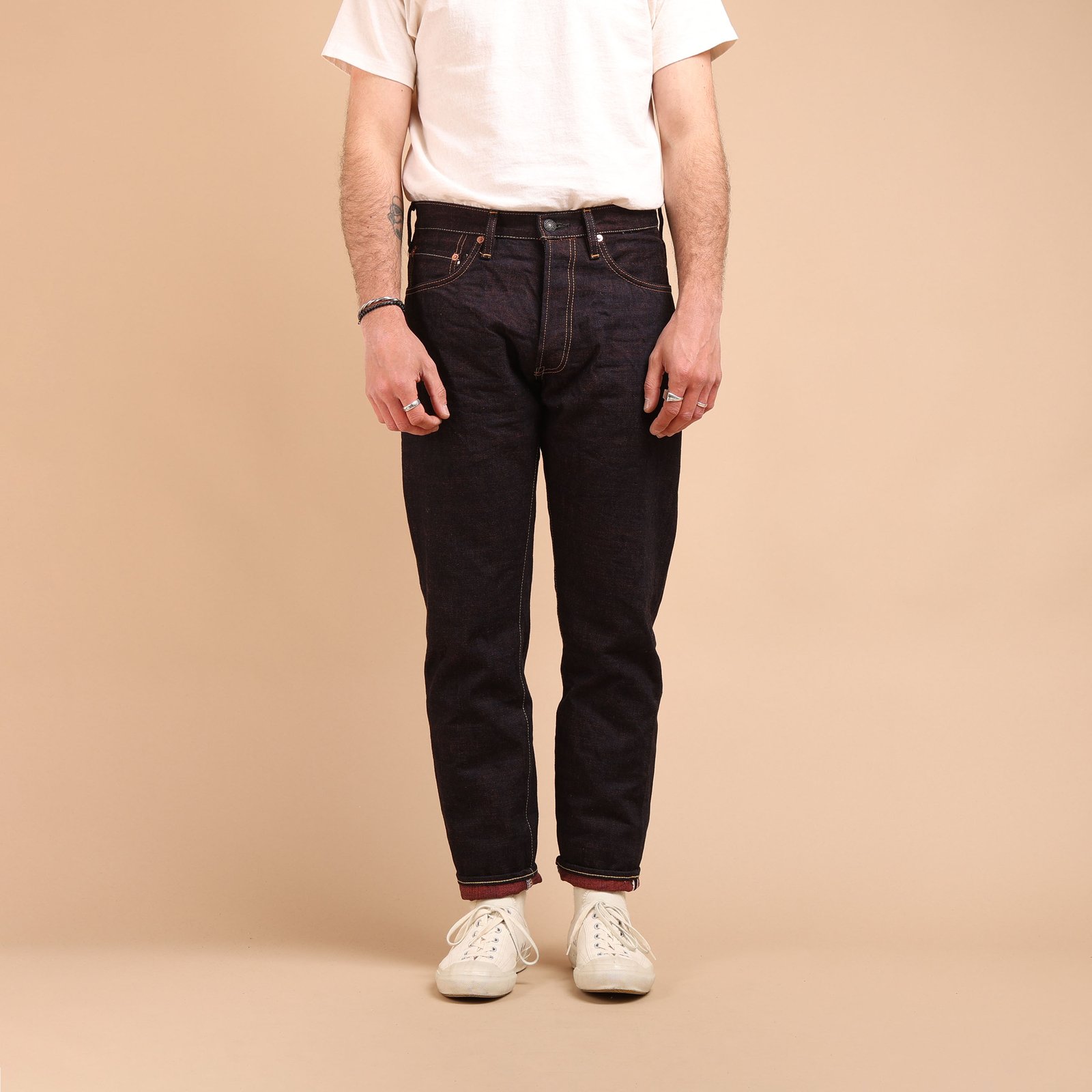 D1858 Hinode 15oz Relaxed Tapered