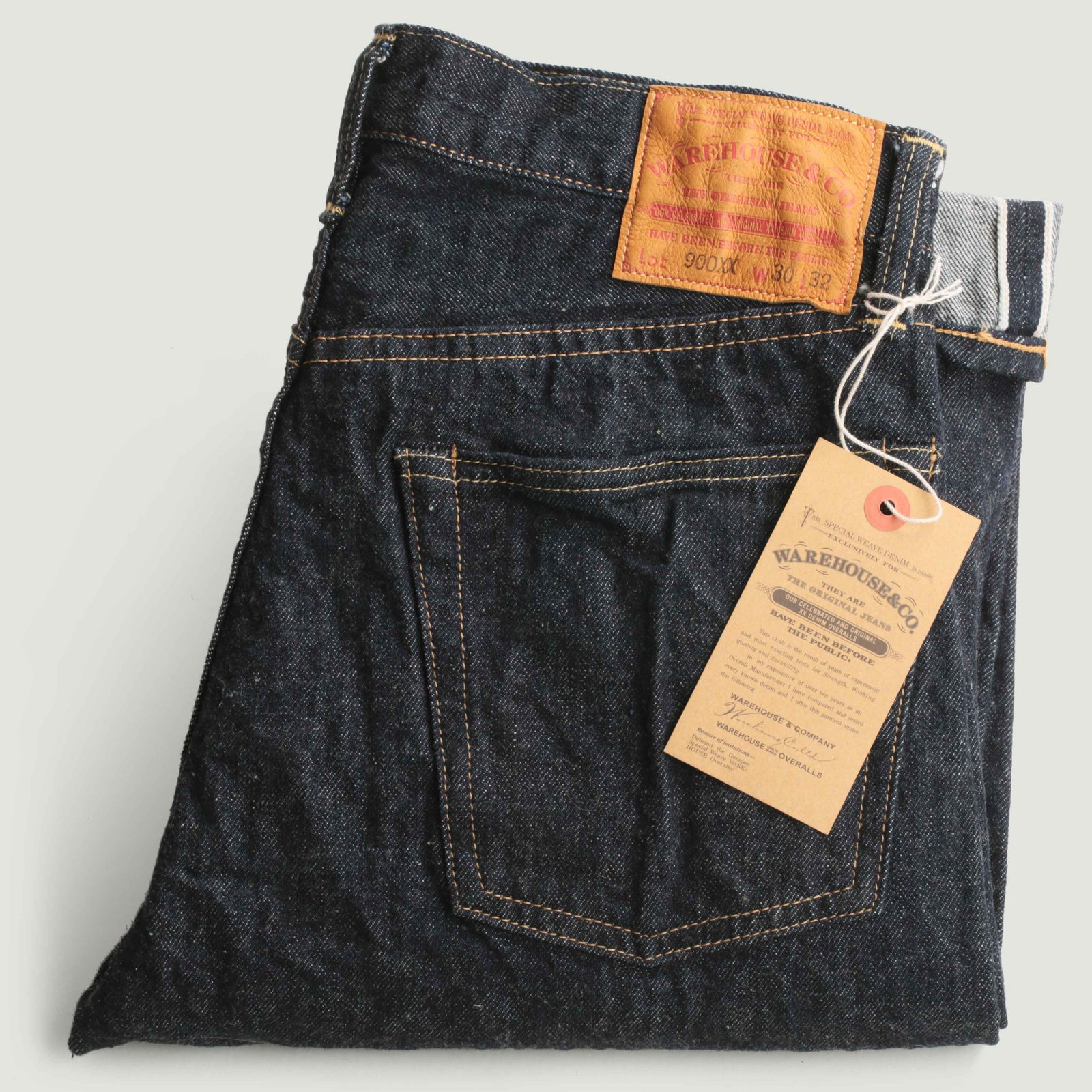 Lot 900XX Slim One Wash Selvedge Denim