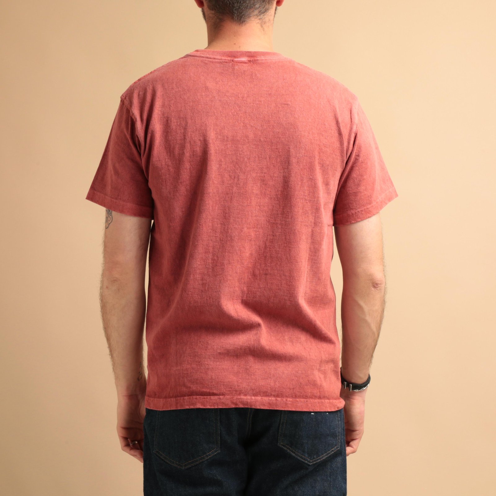 Short Sleeve Crew T-Shirt P-Dark Orange