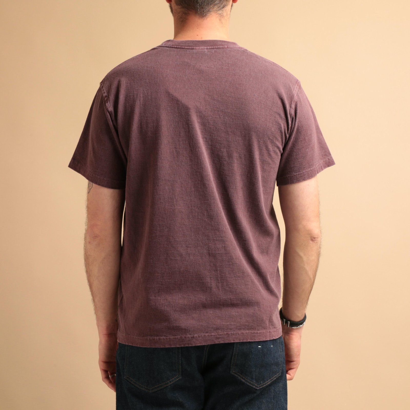 Short Sleeve Crew T-Shirt P-Bordeaux