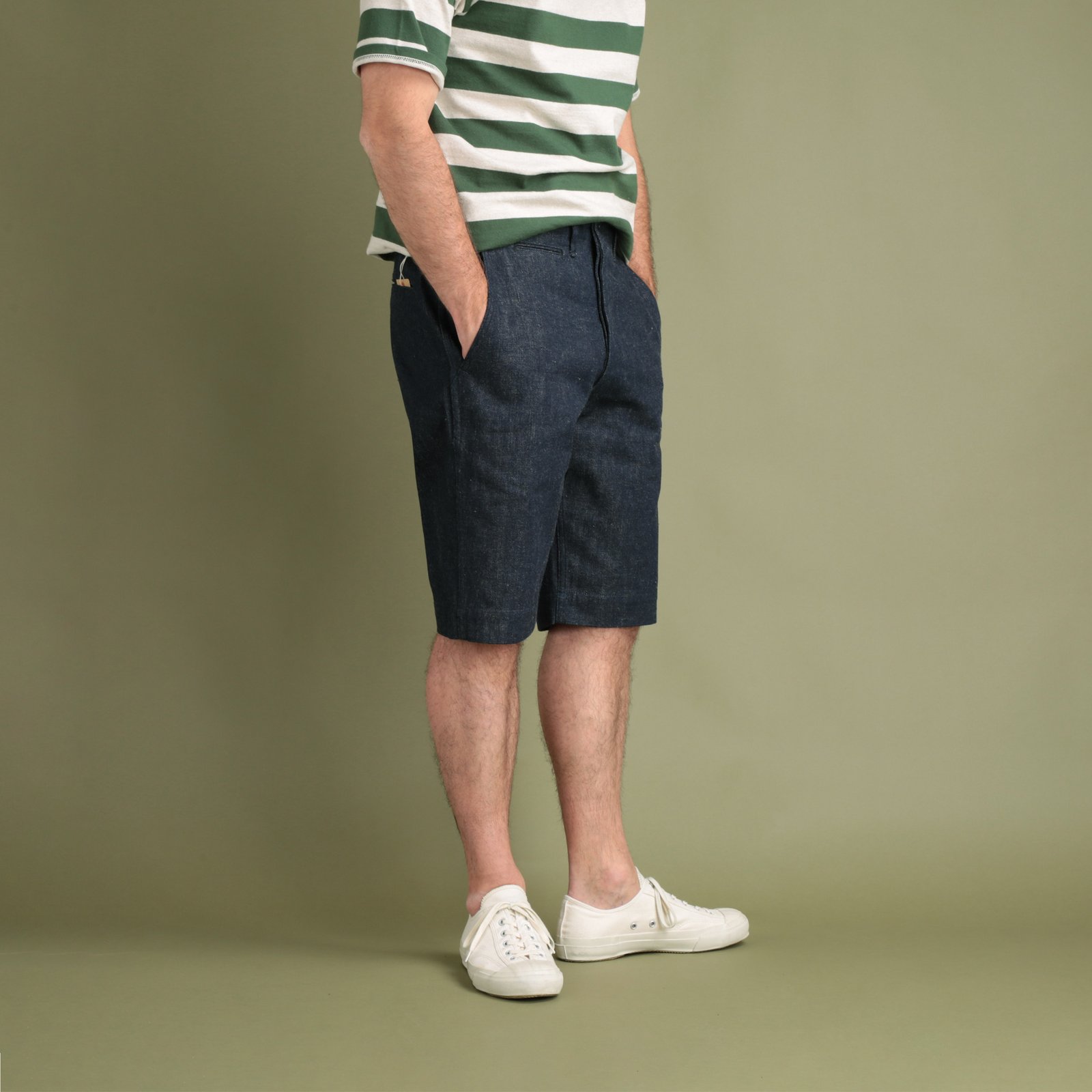 Lot 1204 Chino Shorts Indigo Denim